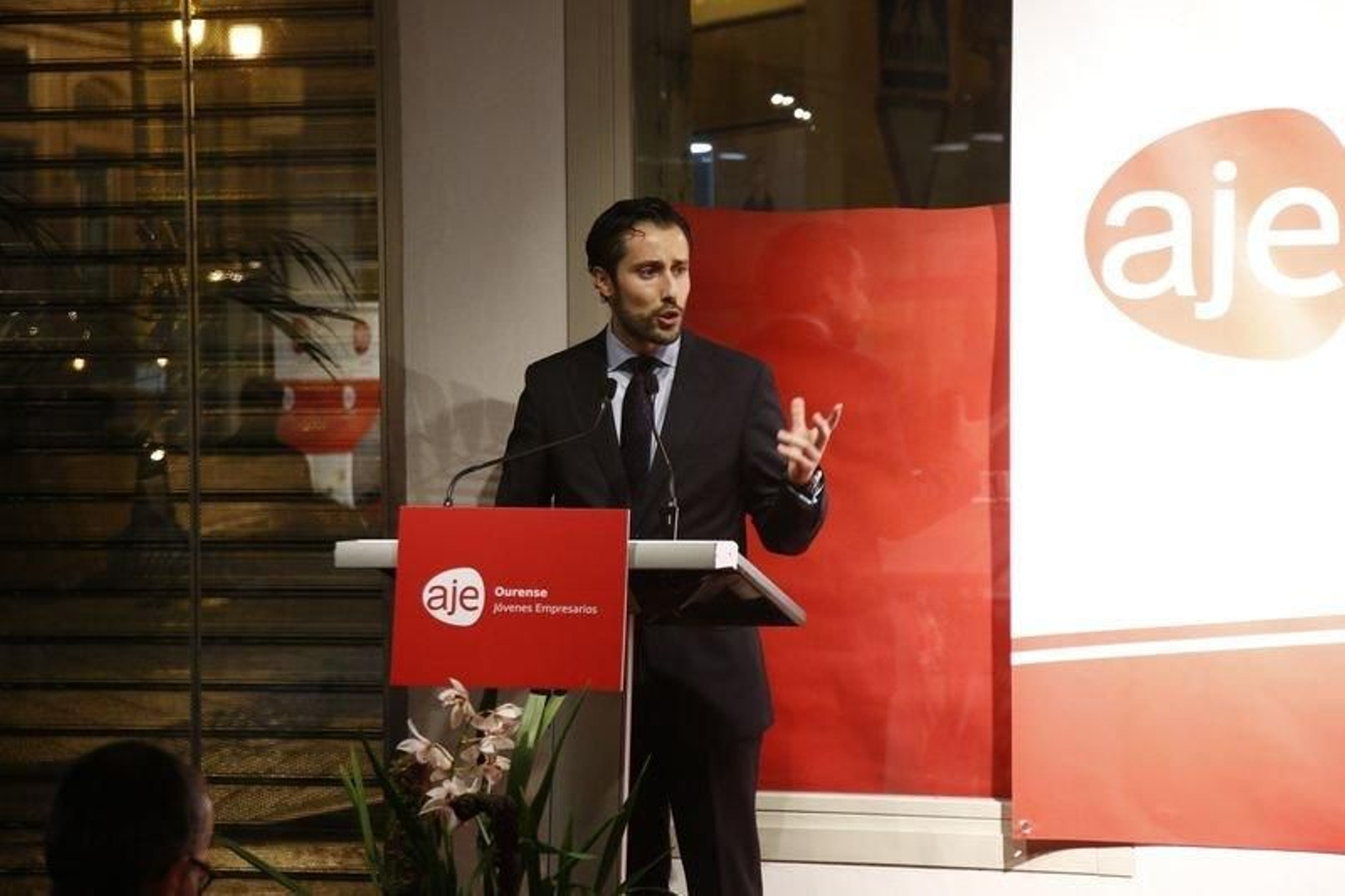 Lois Babarro presidente AJE Ourense.