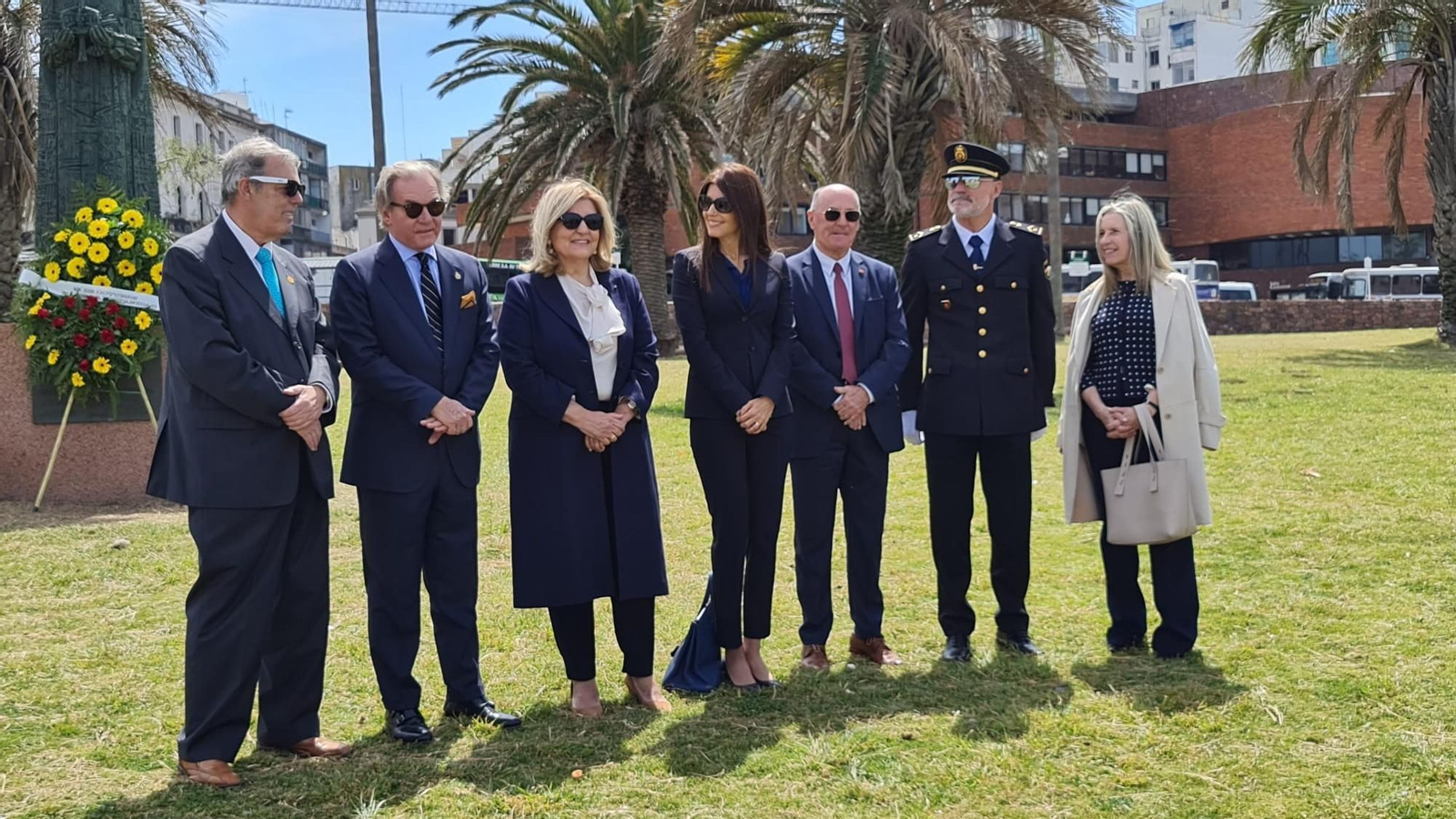Imagen de la celebración del Día de la Hispanidad en Montevideo