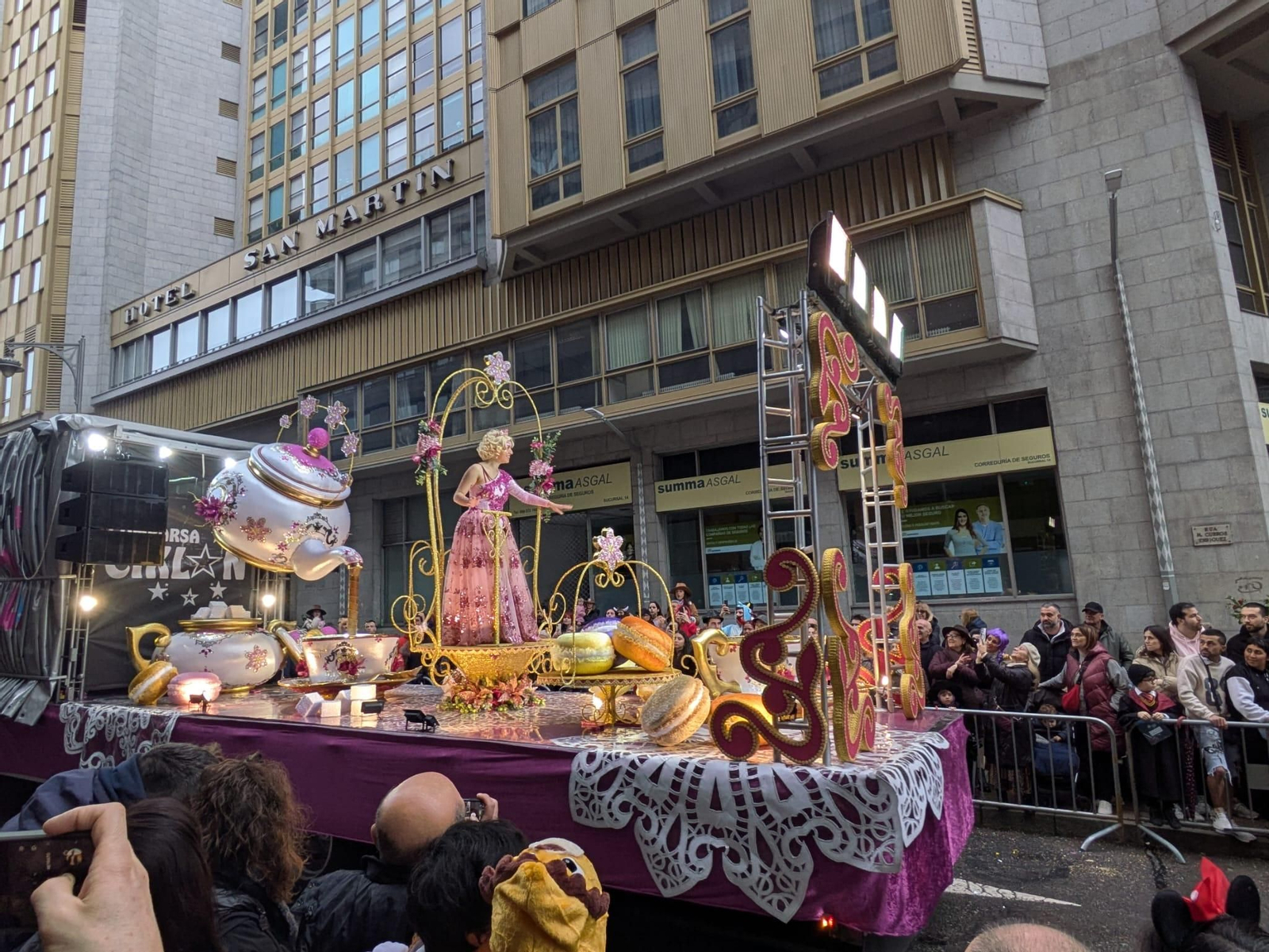 Comparsa Ciklon desde Pontevedra.