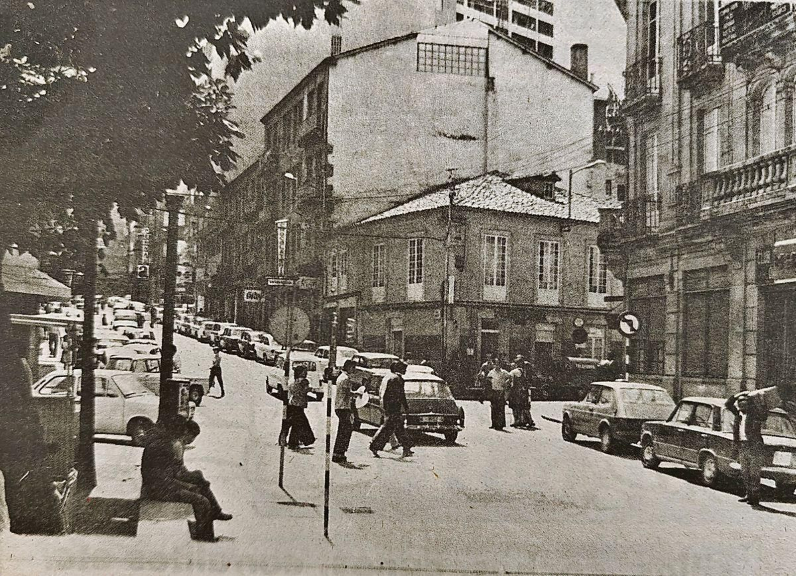 El cruce de Bedoya, Santo Domingo y San Lázaro.