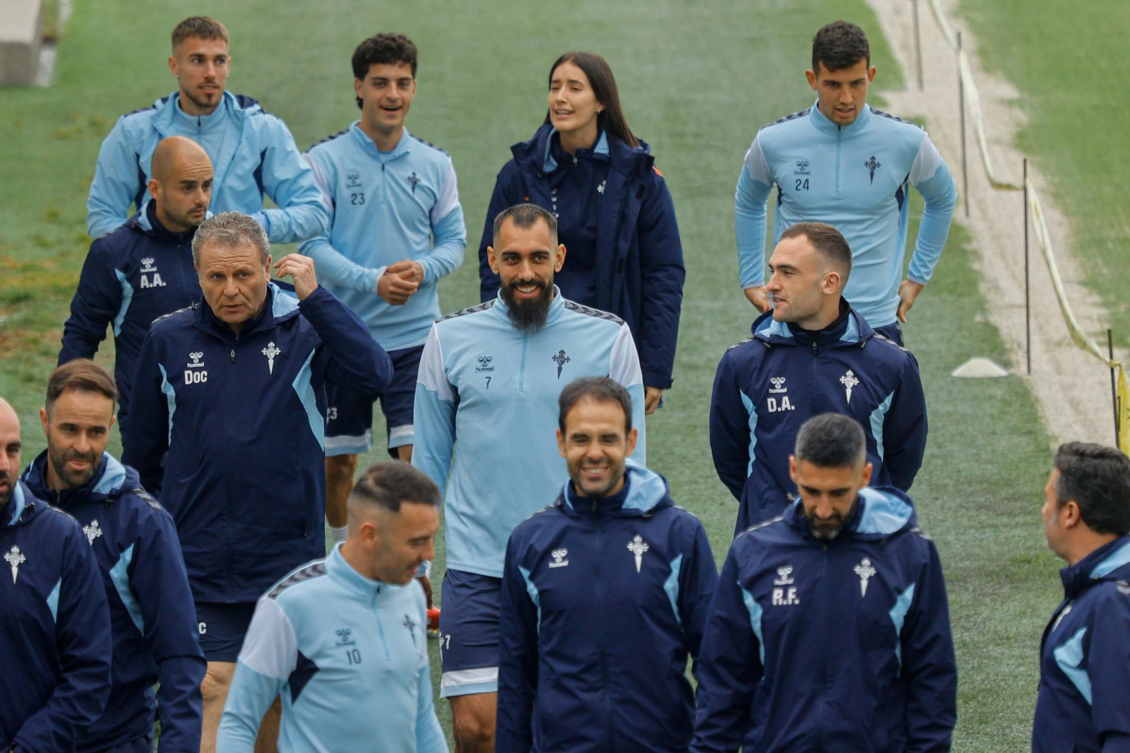 Galería | Entrenamiento del Celta antes del partido contra el Sevilla