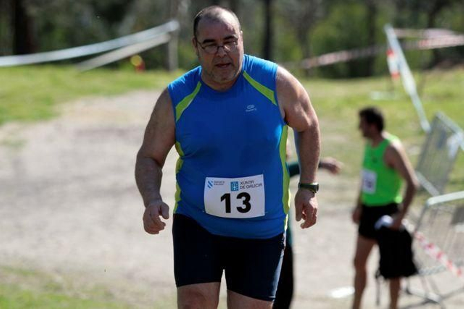 La carrera se disputó en el parque forestal de Monteferro.