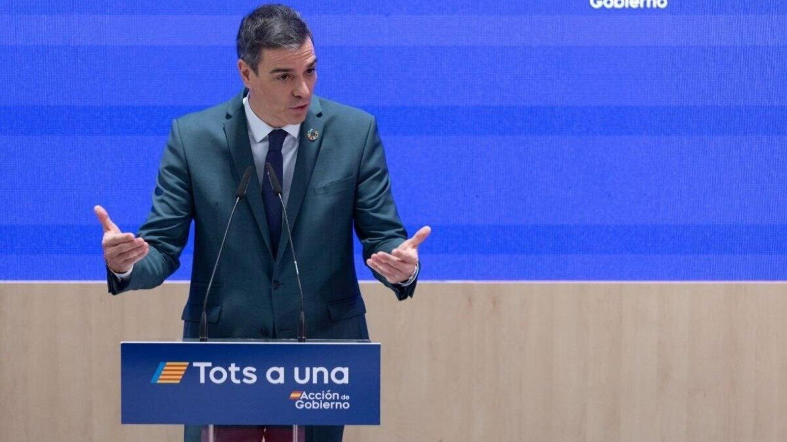 Pedro Sánchez, durante su intervención en Fitur. | Foto: Agencias