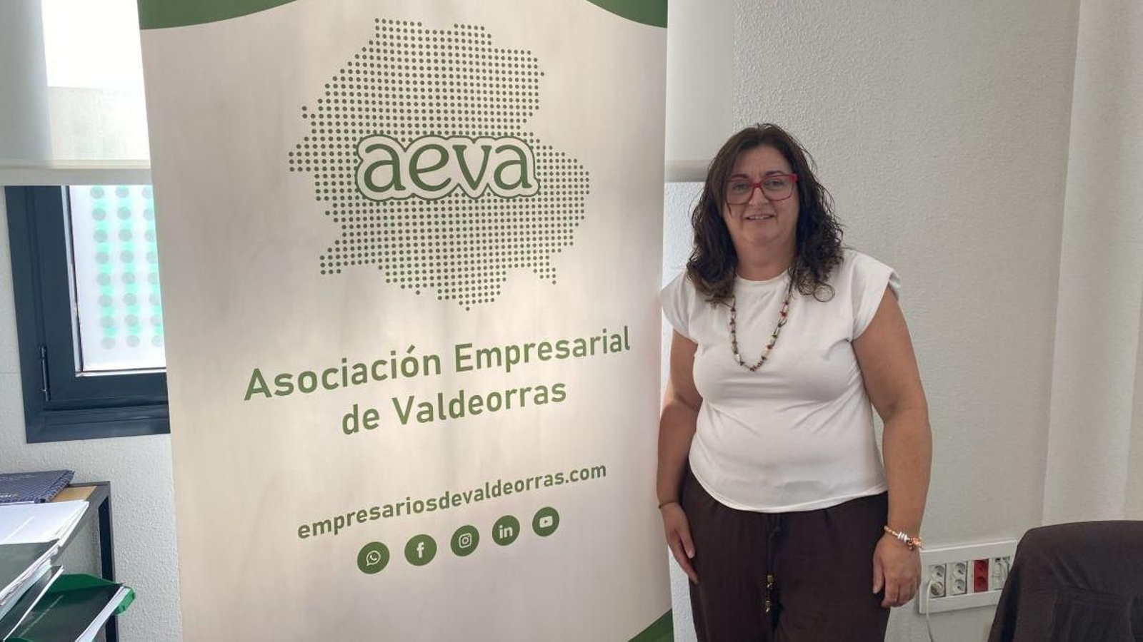 Raquel Rodríguez, gerente de los empresarios de Valdeorras.
