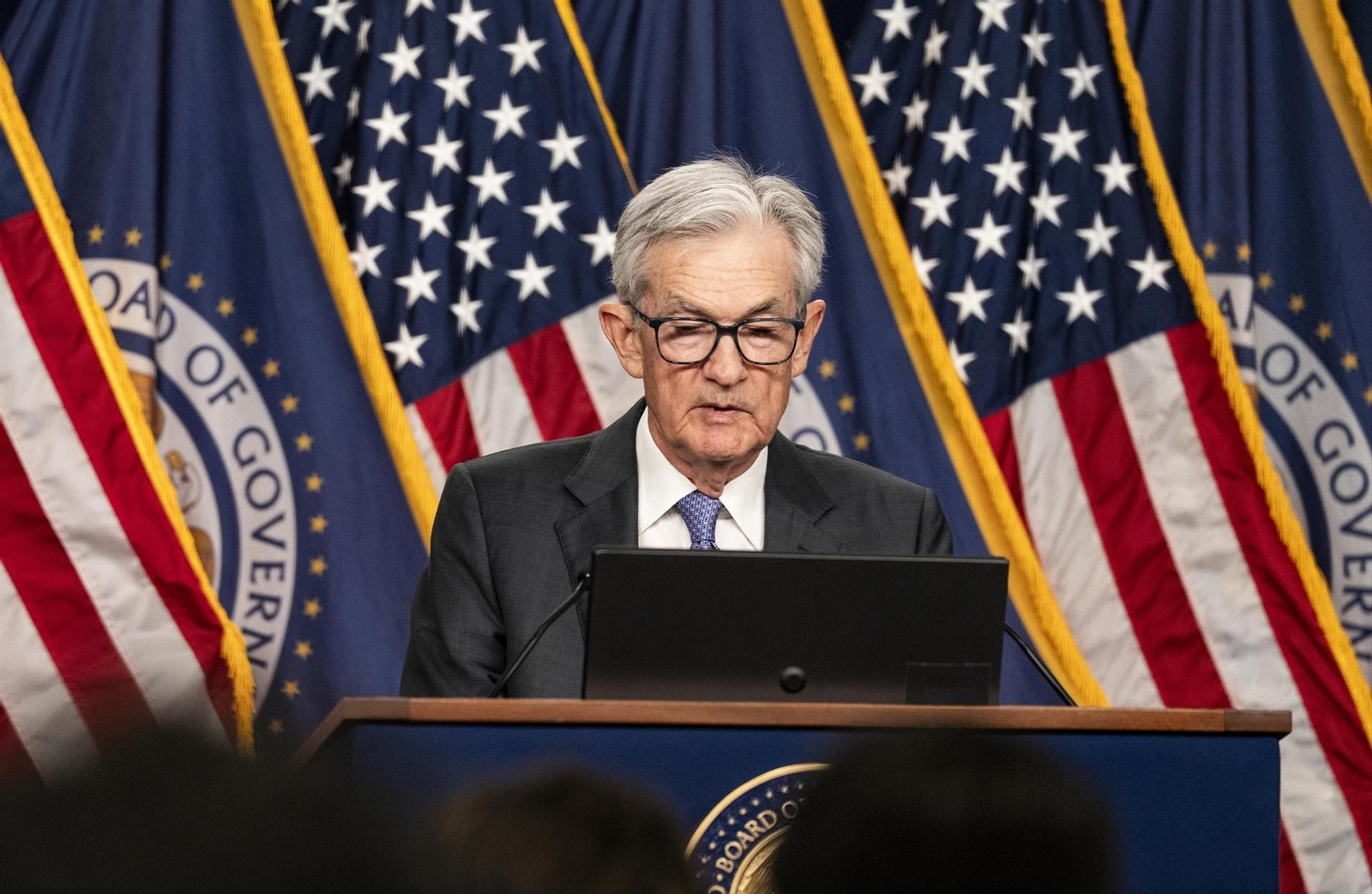 El presidente de la Reserva Federal de Estados Unidos, Jerome Powell