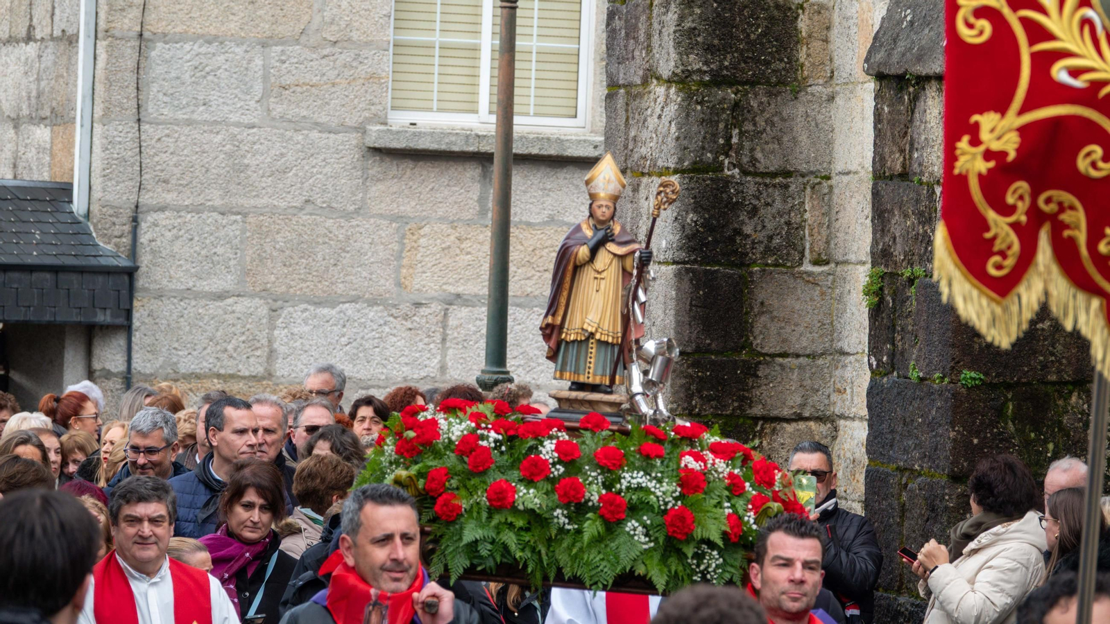 Galería | Bembrive celebra San Blas, la gran romería invernal de Vigo