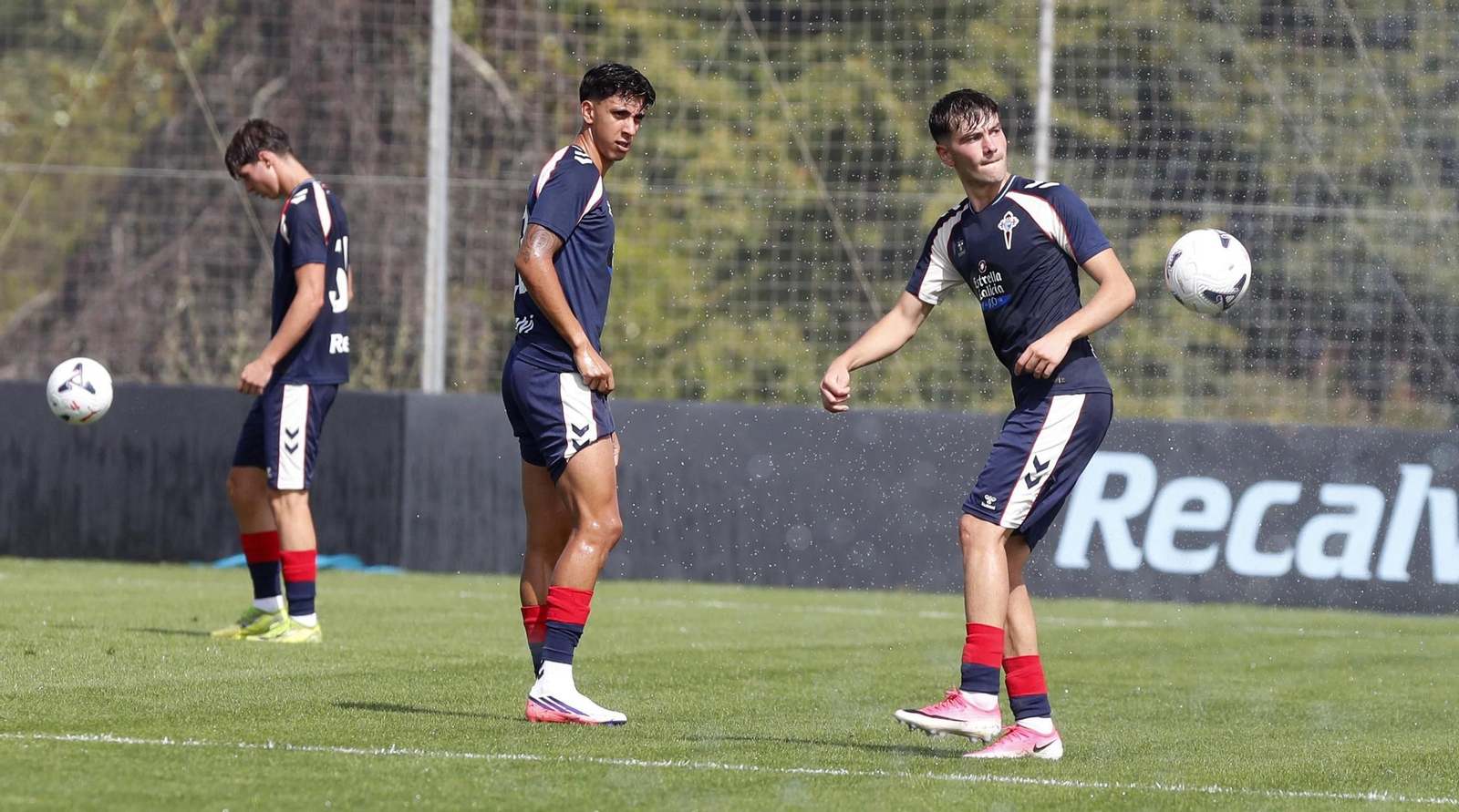 Galería | Celta Fortuna y Coruxo se miden en la pretemporada