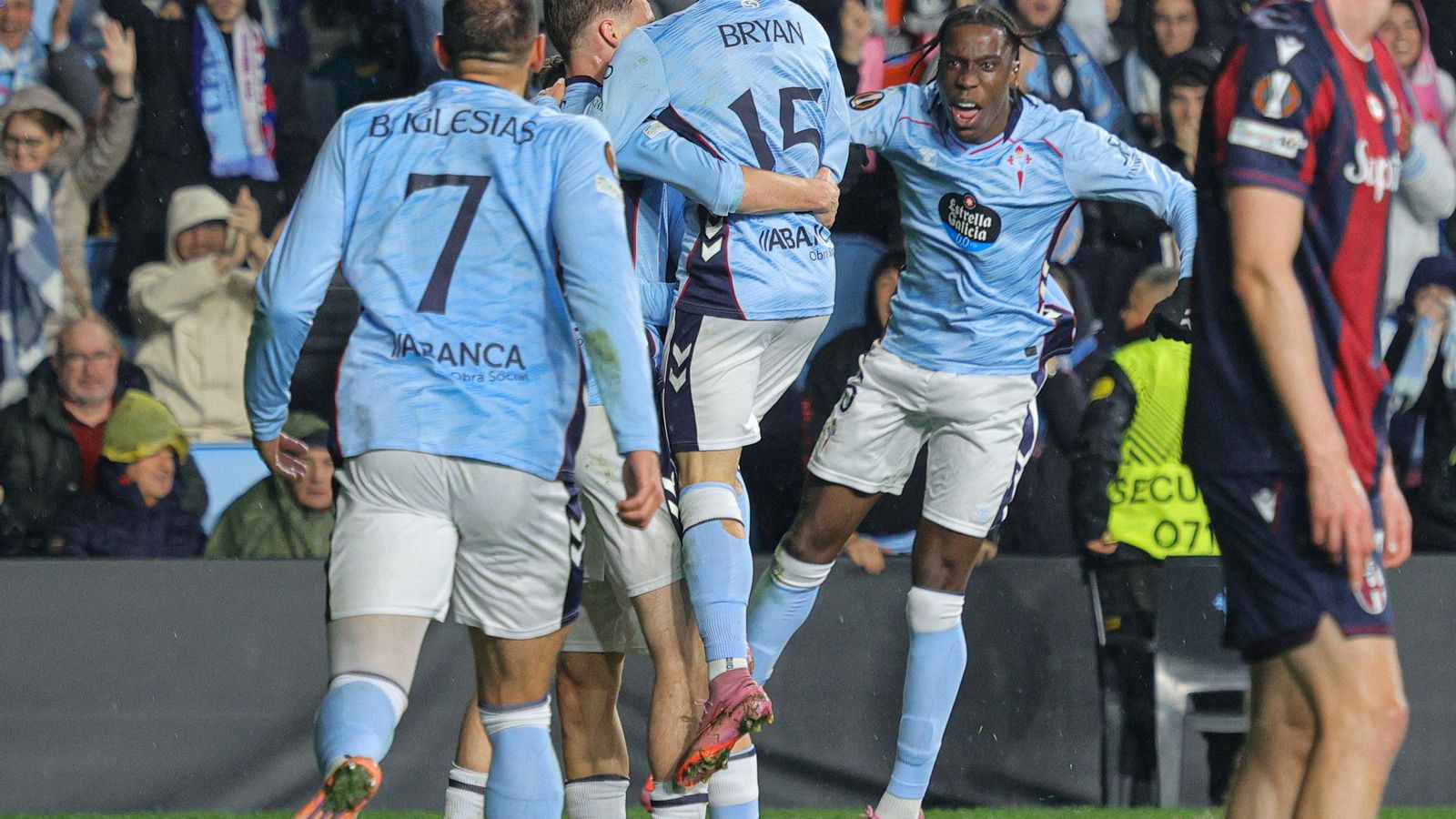 Galería | Noche grande de Europa League en Balaídos entre Celta y Bolonia