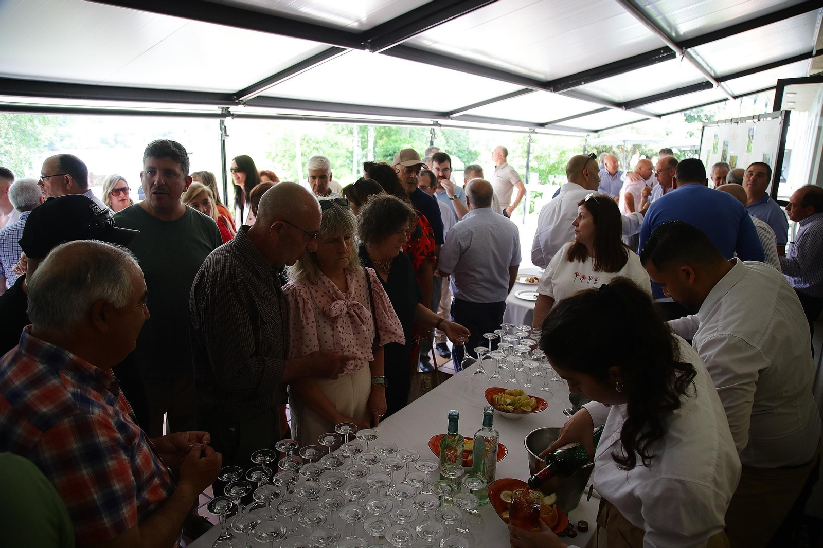 Galería | La Diputación de Ourense celebra a Santa Rita y homenajea a sus empleados que se jubilan