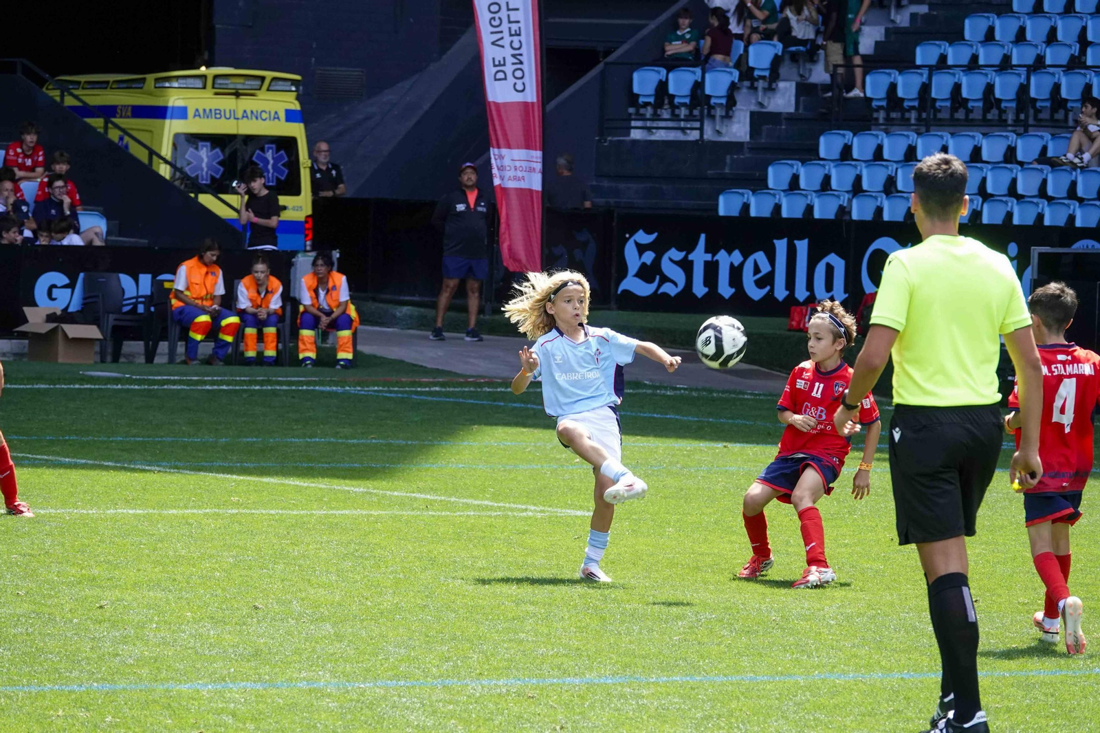 Galería | Balaídos despide la Vigo Cup con el acto de clausura y entrega de medallas