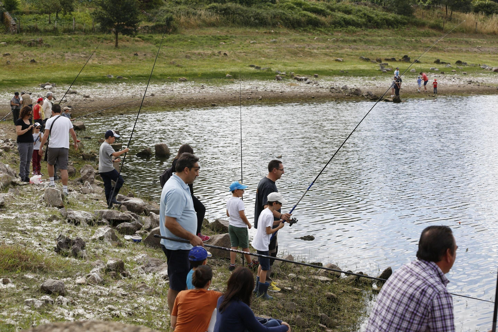 Pesca Ourense +D en Cachamuiña.