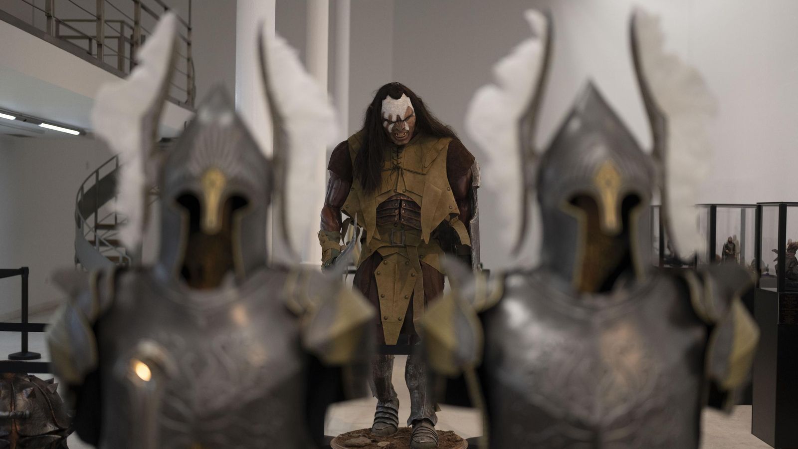 La exposición de "El señor de los anillos" organizada por el OUFF con motivo del 25 aniversario de la saga.