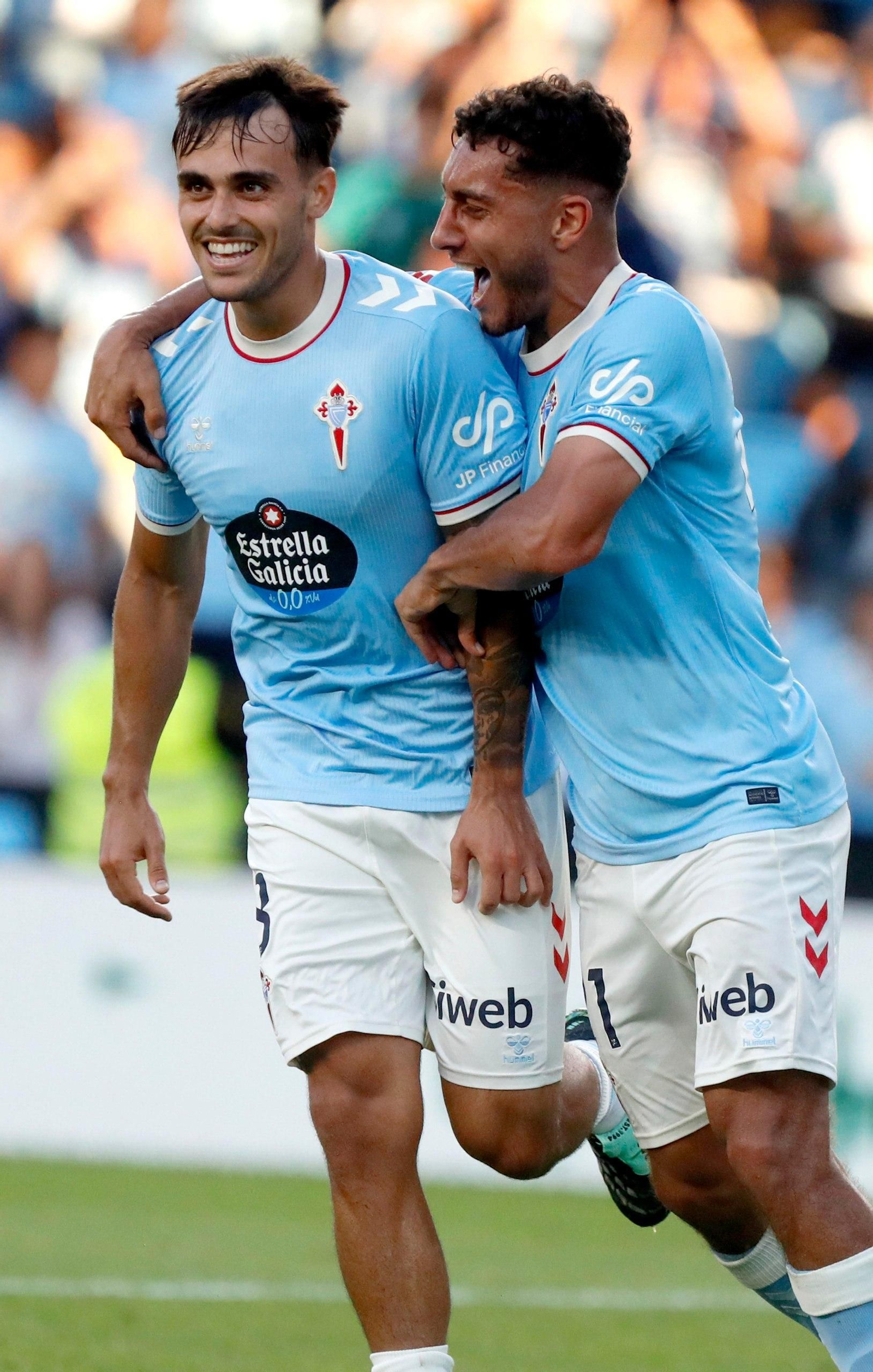 Galería | El partido entre Celta y Racing de Santander, en imágenes