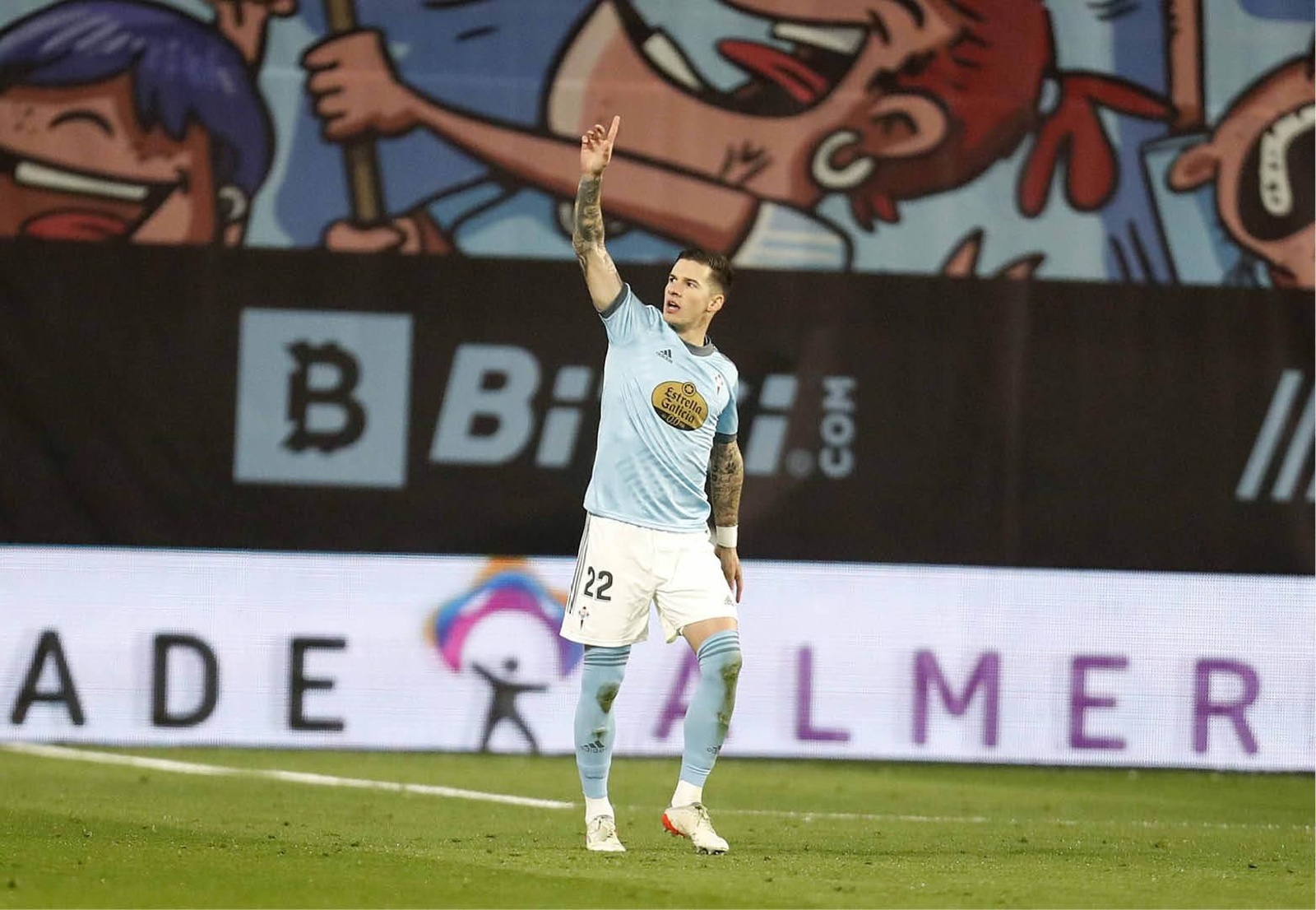 Santi Mina, del Celta.