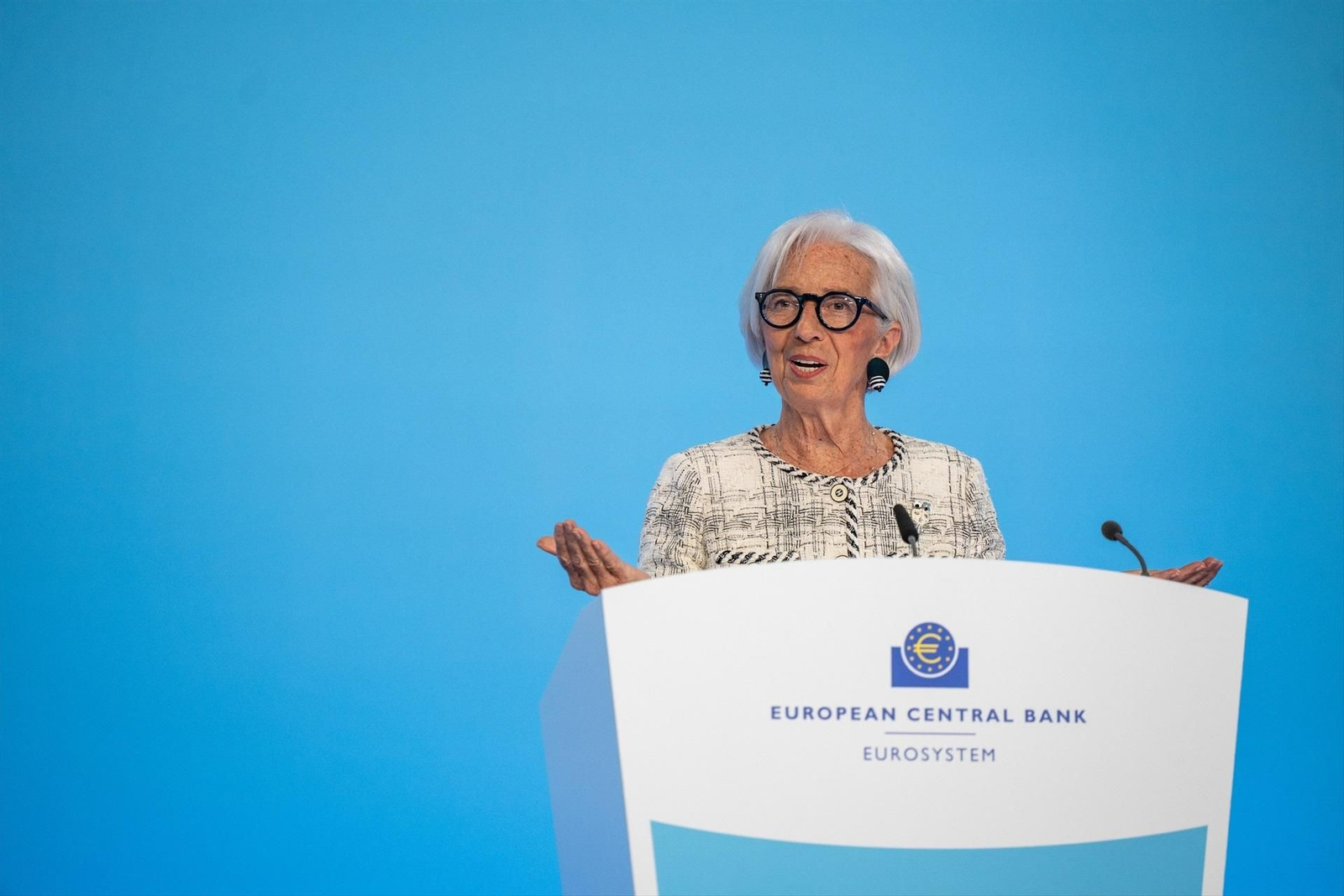La presidenta del Banco Central Europeo, Christine Lagarde