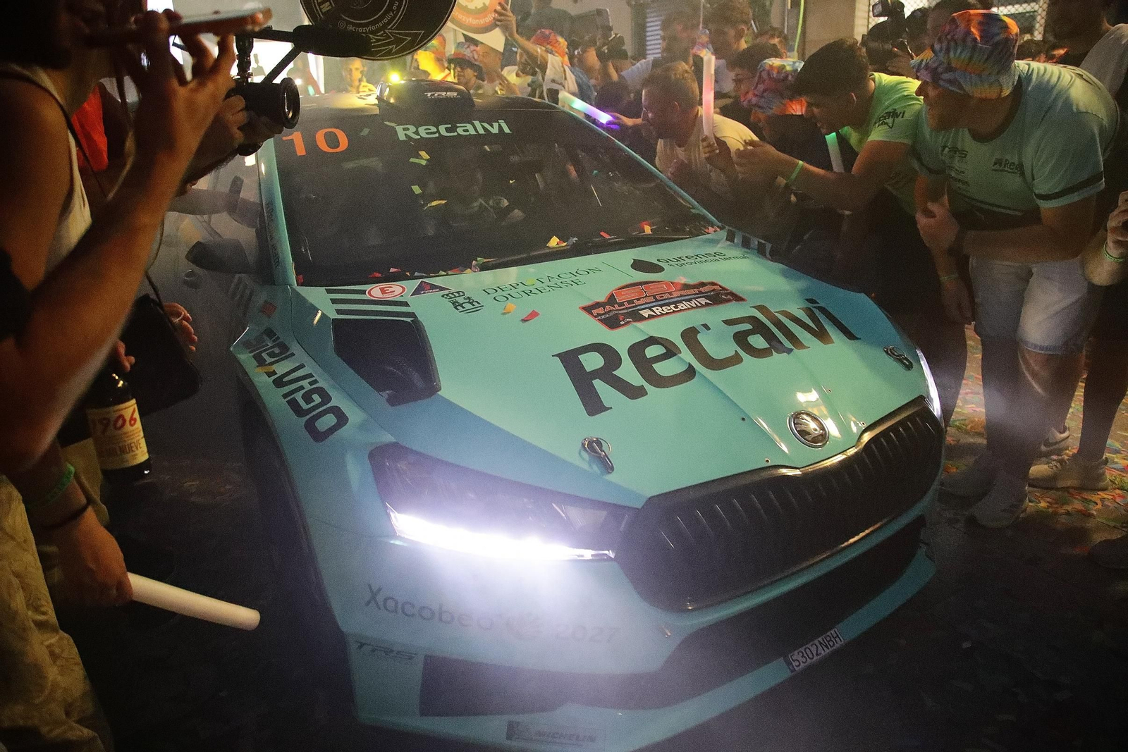 Galería | Arrancan los motores con la ceremonia de inauguración del Rally de Ourense, en fotos