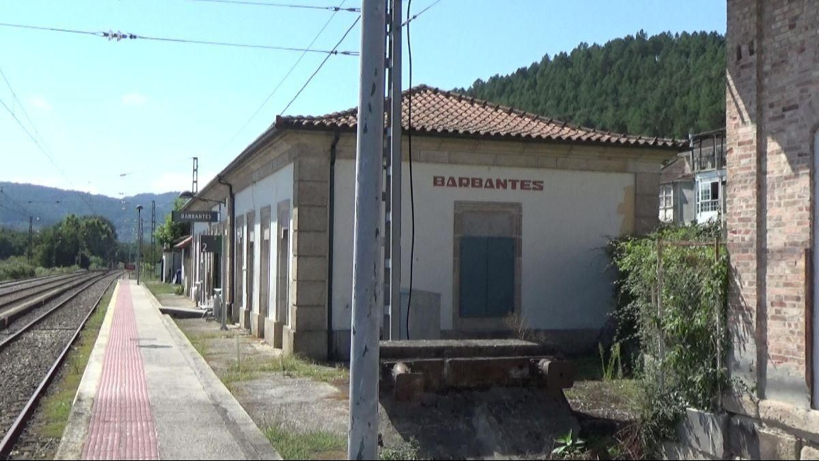 La estación de Barbantes.