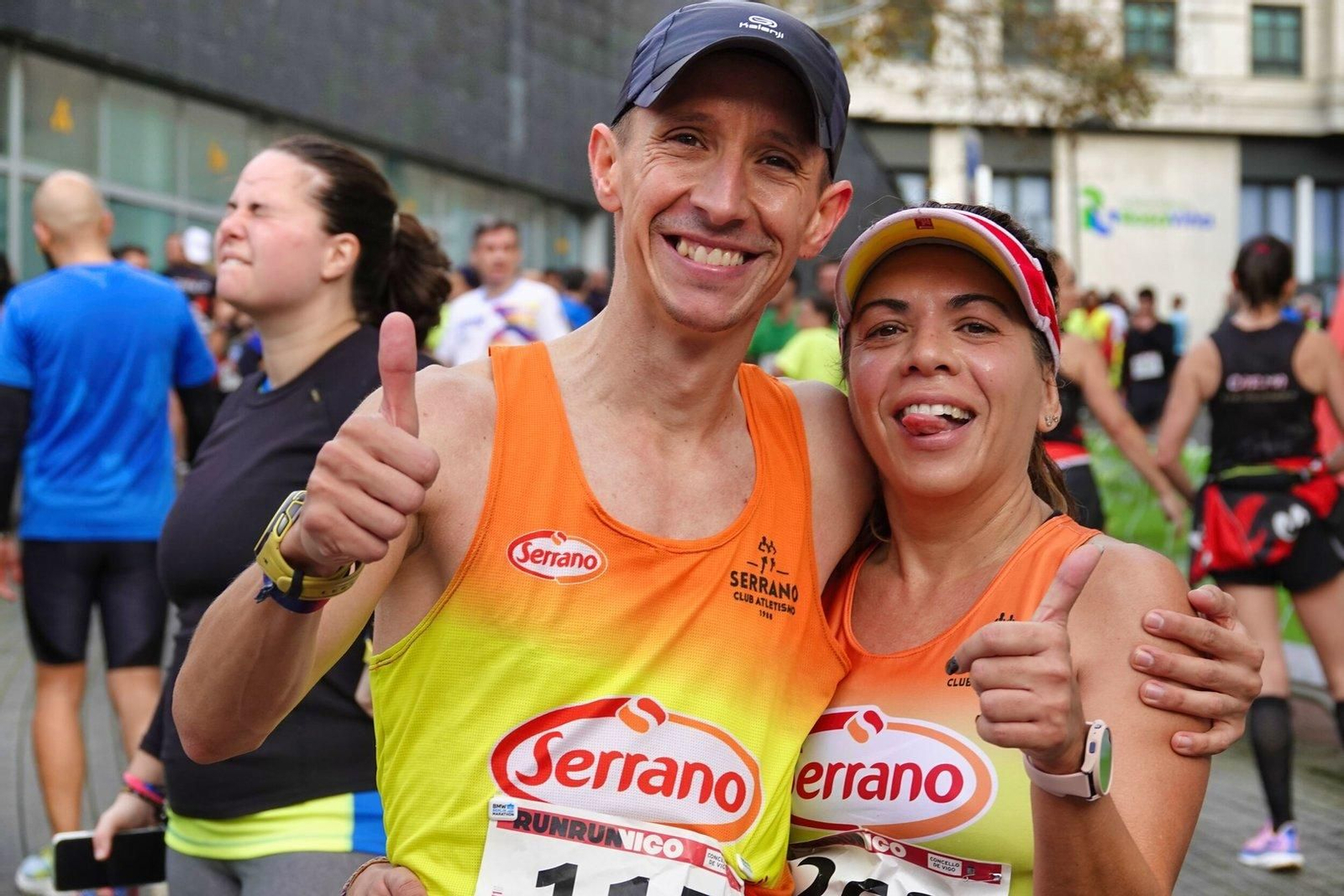 Participantes en la Vigo+11 en Coia.
