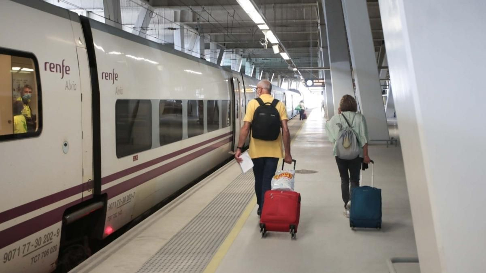 La estación de Vía Norte, en el centro Comercial Vialia.