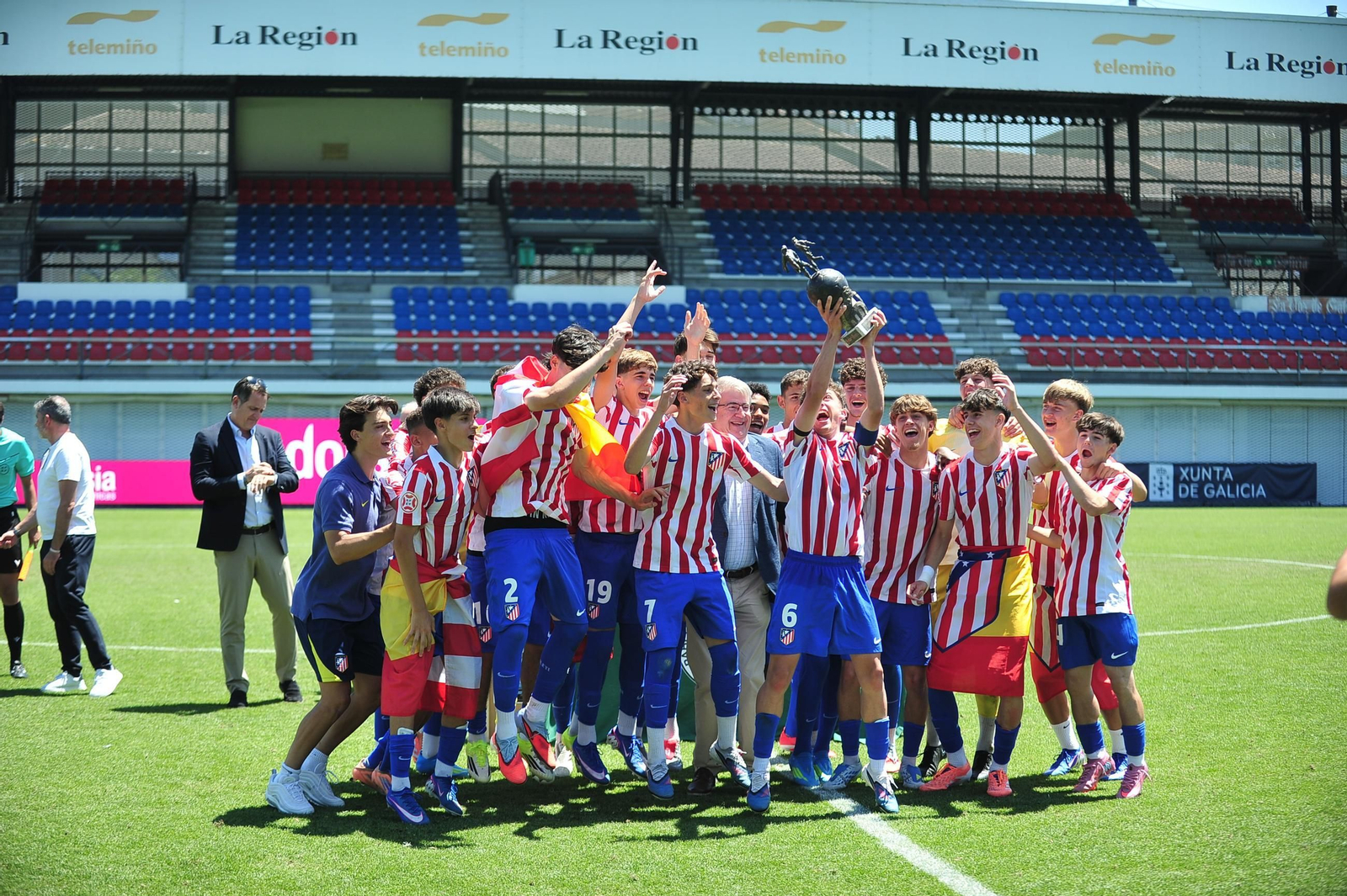 El Atlético de Madrid, el mejor en O Couto
