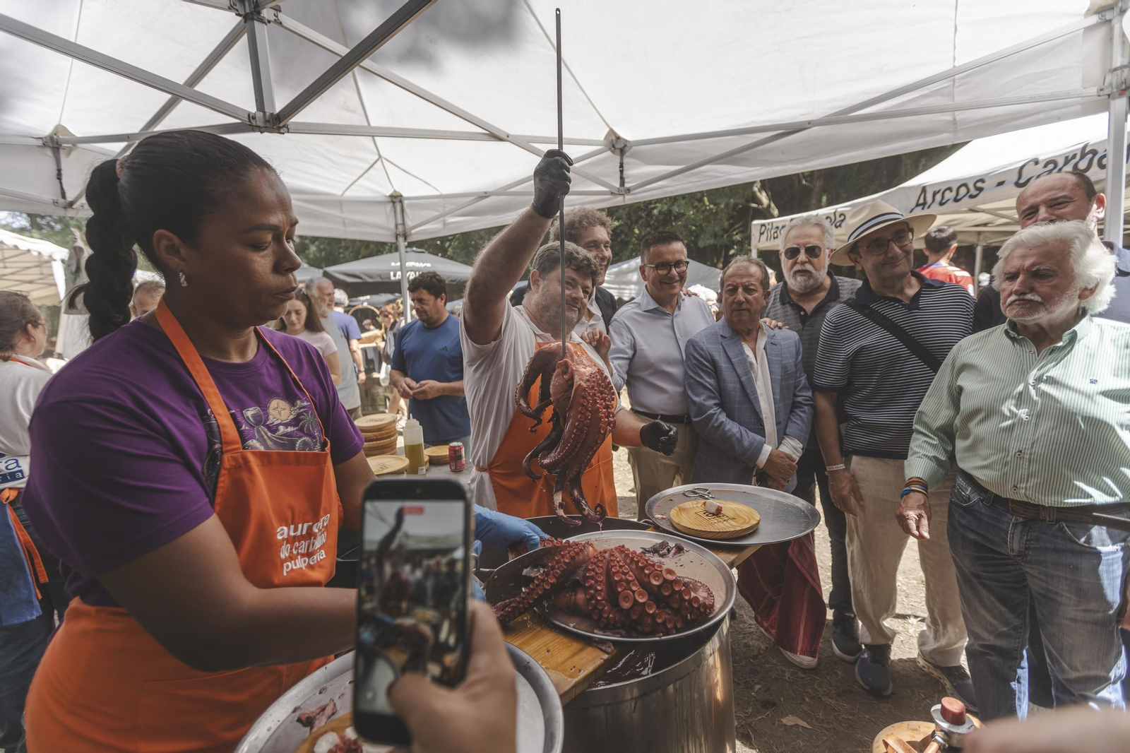 Galería | O Carballiño vuelve a disfrutar un año más de la Festa do Pulpo