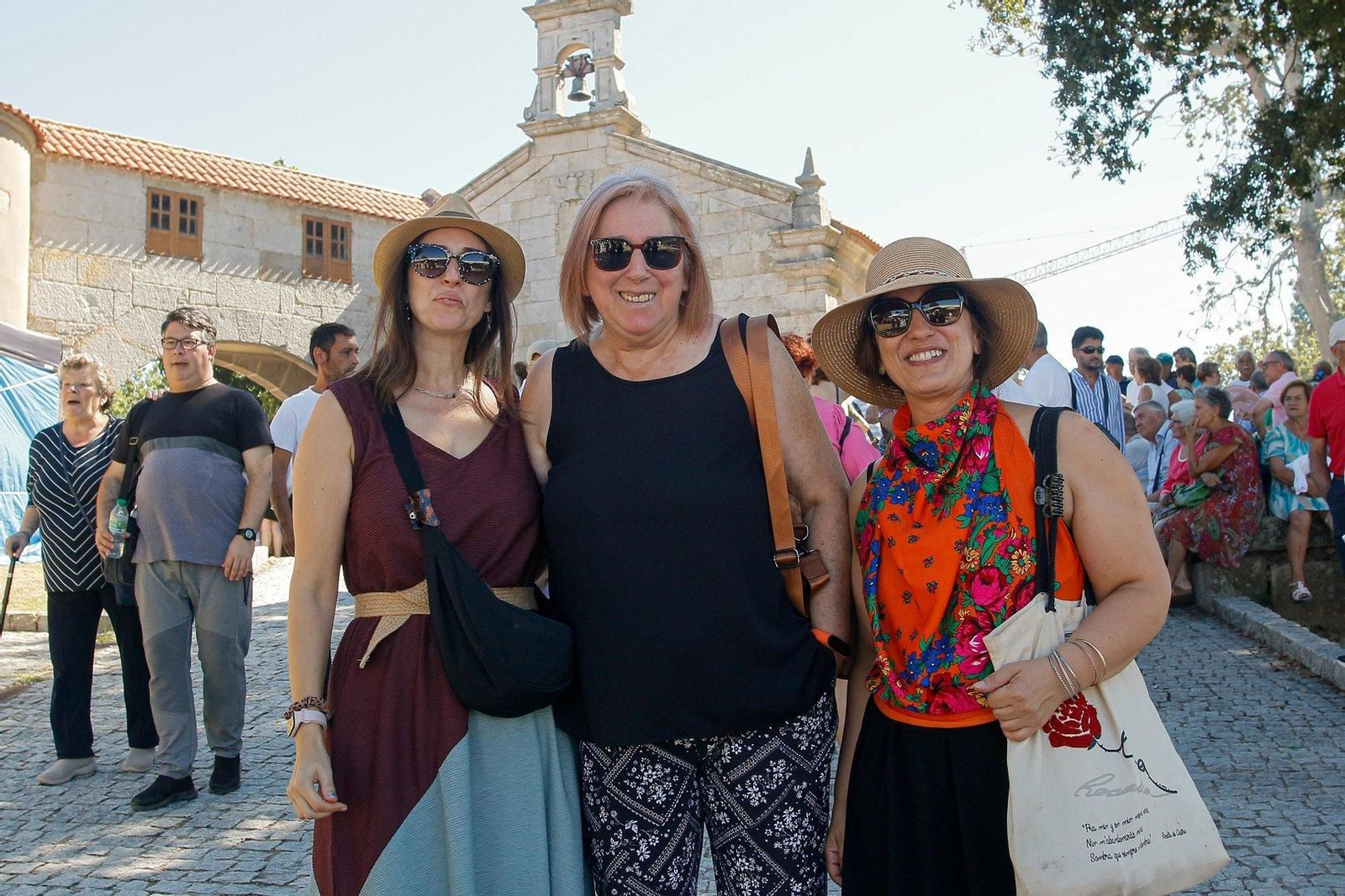 Grupo disfrutando de San Roque.