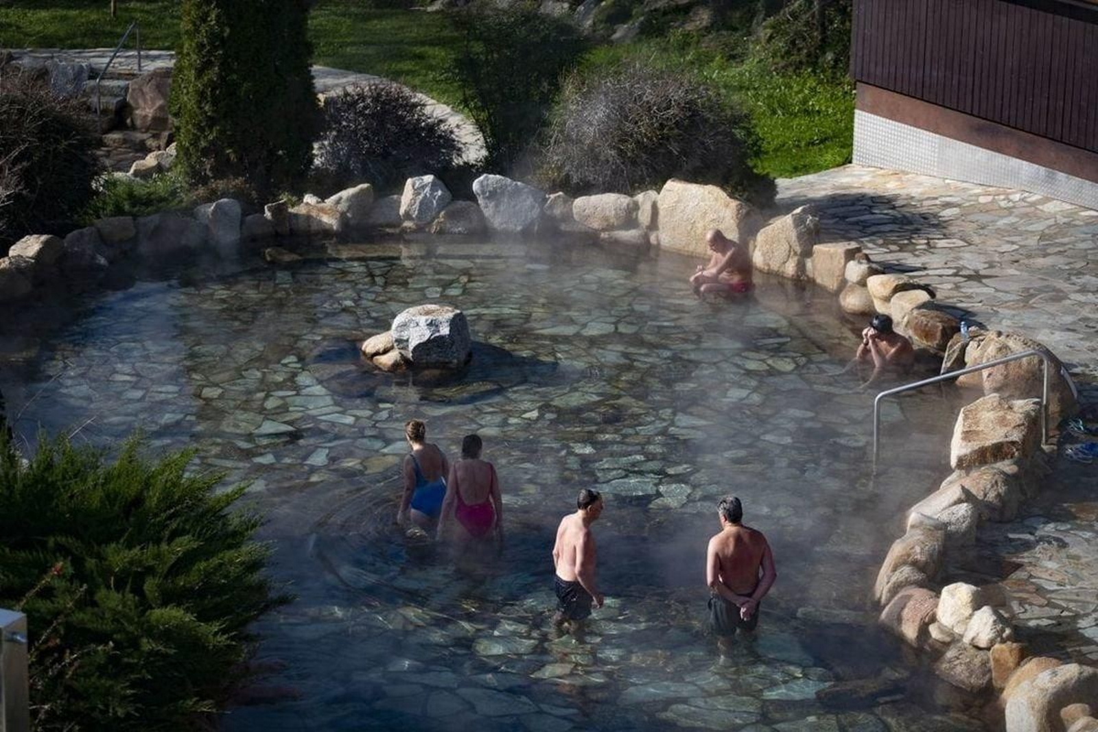 Las termas públicas de Ourense.