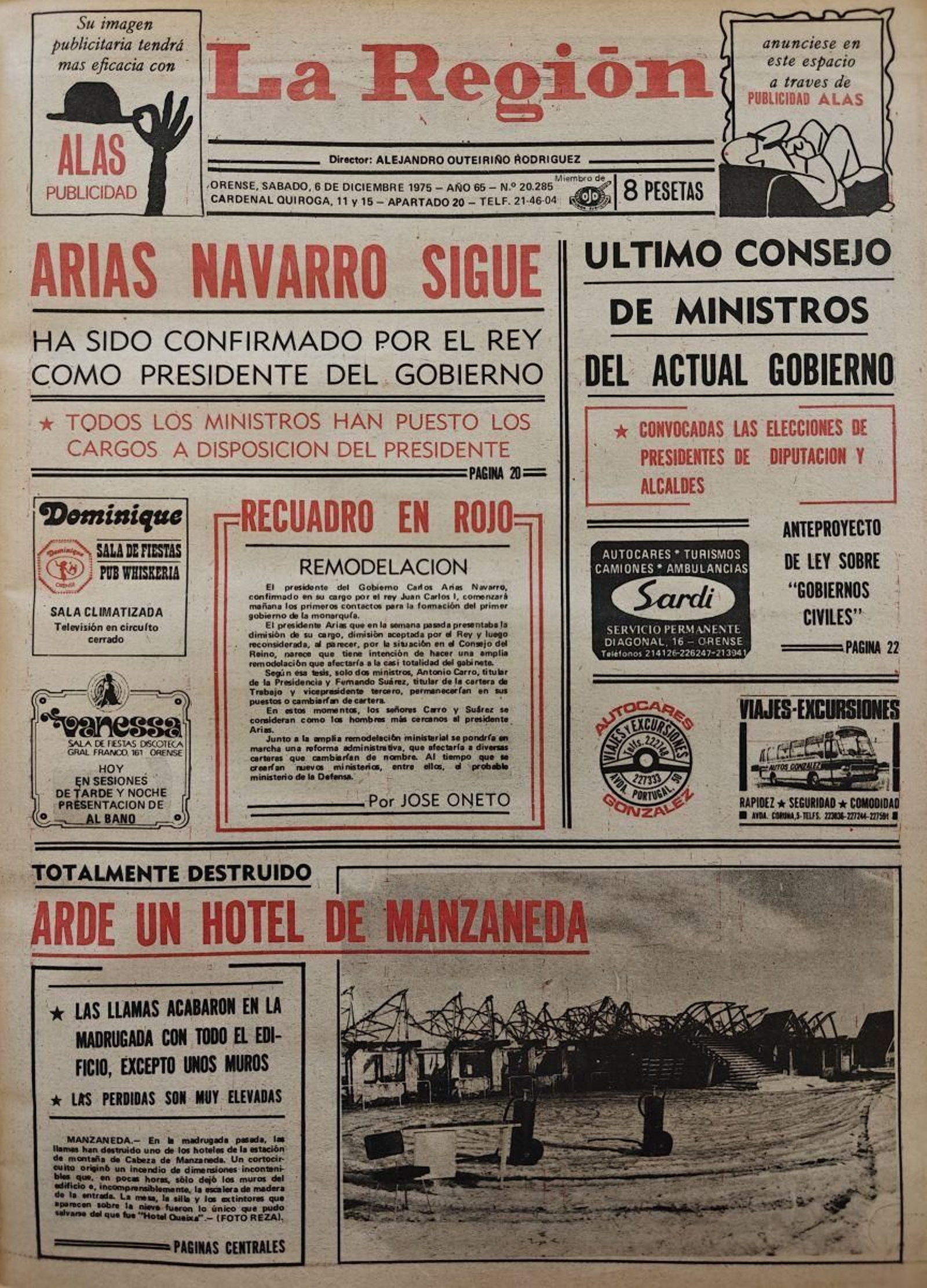 El gobernador civil visita Muiños.