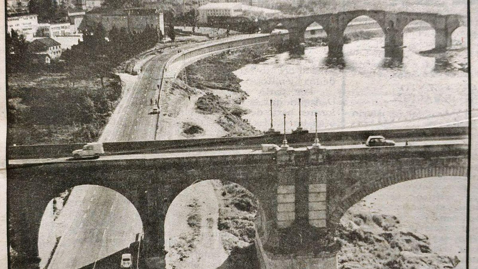 Zona entre la vía de Accesos a Galicia y el río.