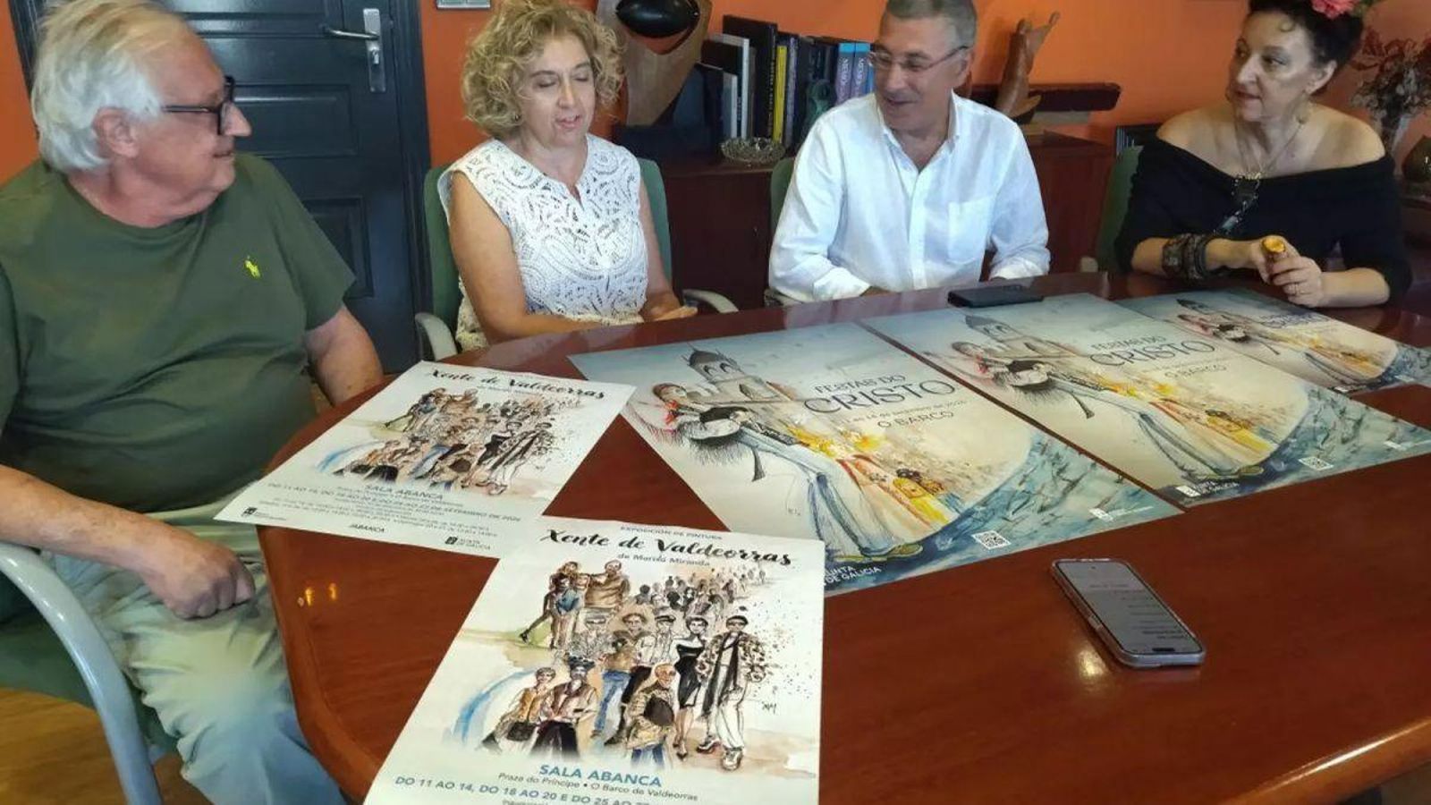 En la presentación de las fiestas del Santo Cristo.
