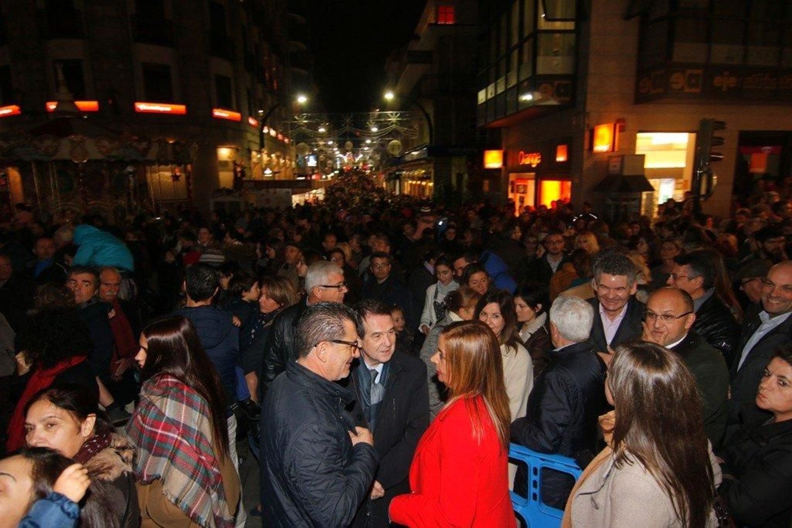 Encendido de las luces de Navidad Foto JV Landín 003
