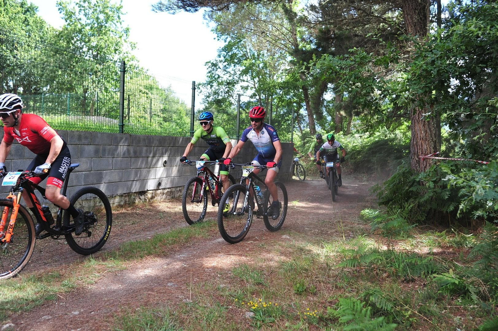 Ramirás vibró con esta prueba ciclista