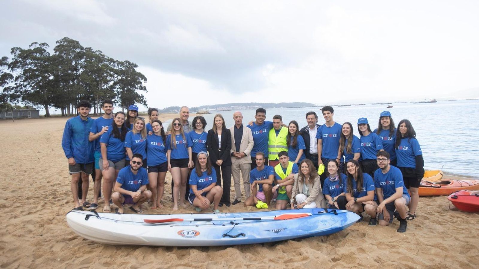 Participantes en Conecta con el Voluntariado en Galicia