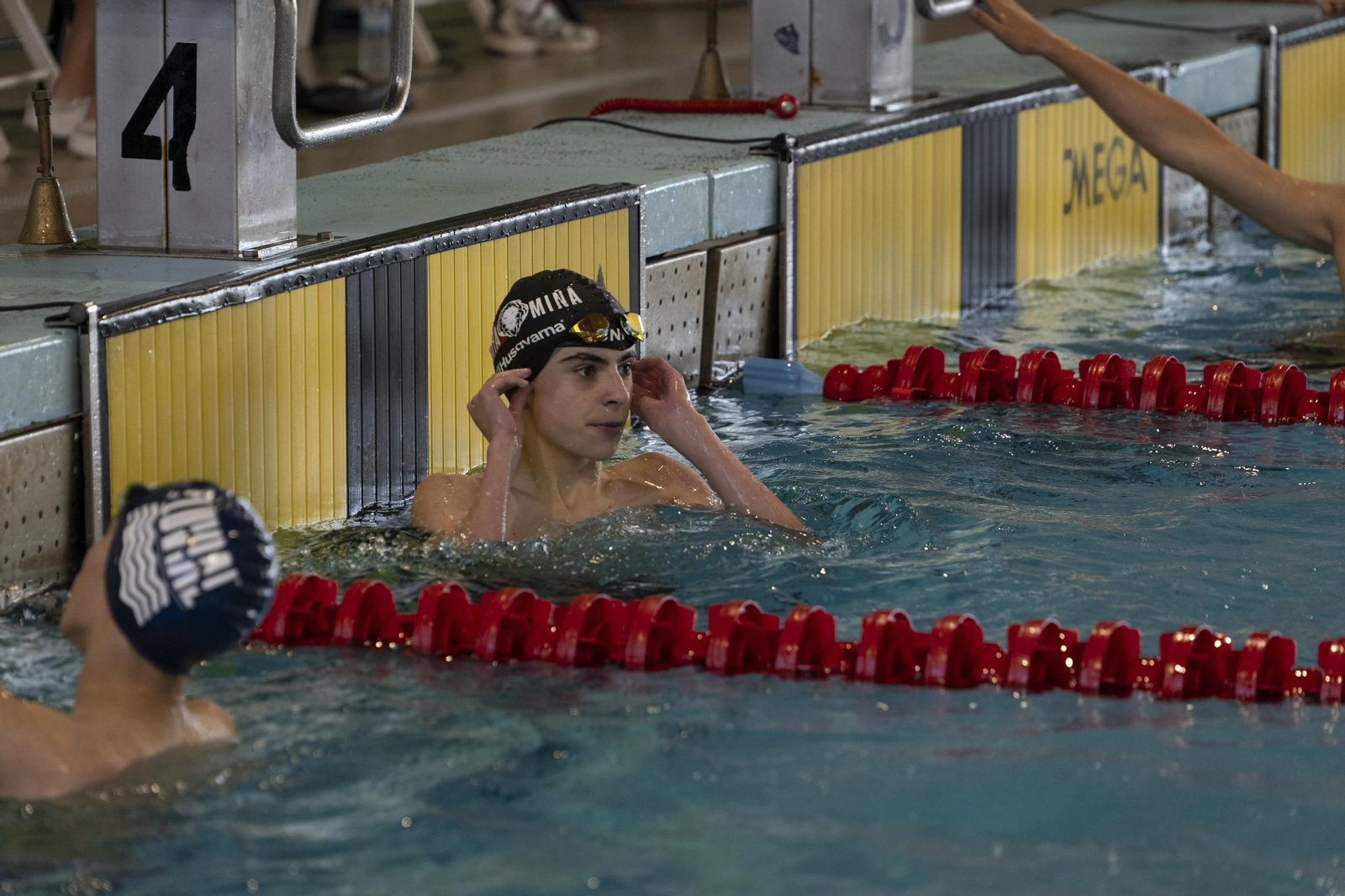 El CN Pabellón logra un triplete de alegrías en casa durante el Campeonato Gallego de natación