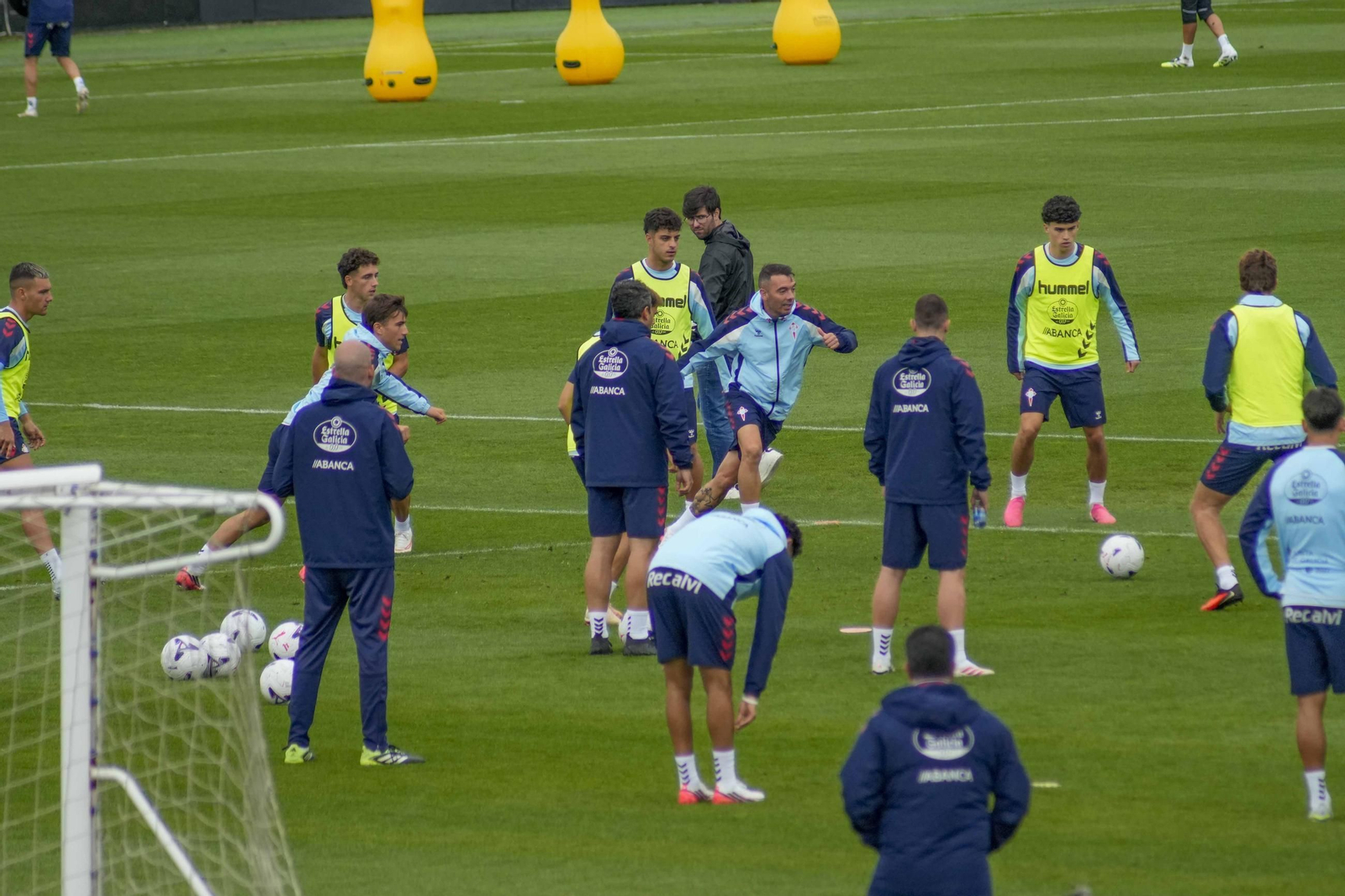 Galería | El Celta prepara su duelo ante Osasuna con Driouech ya incorporado