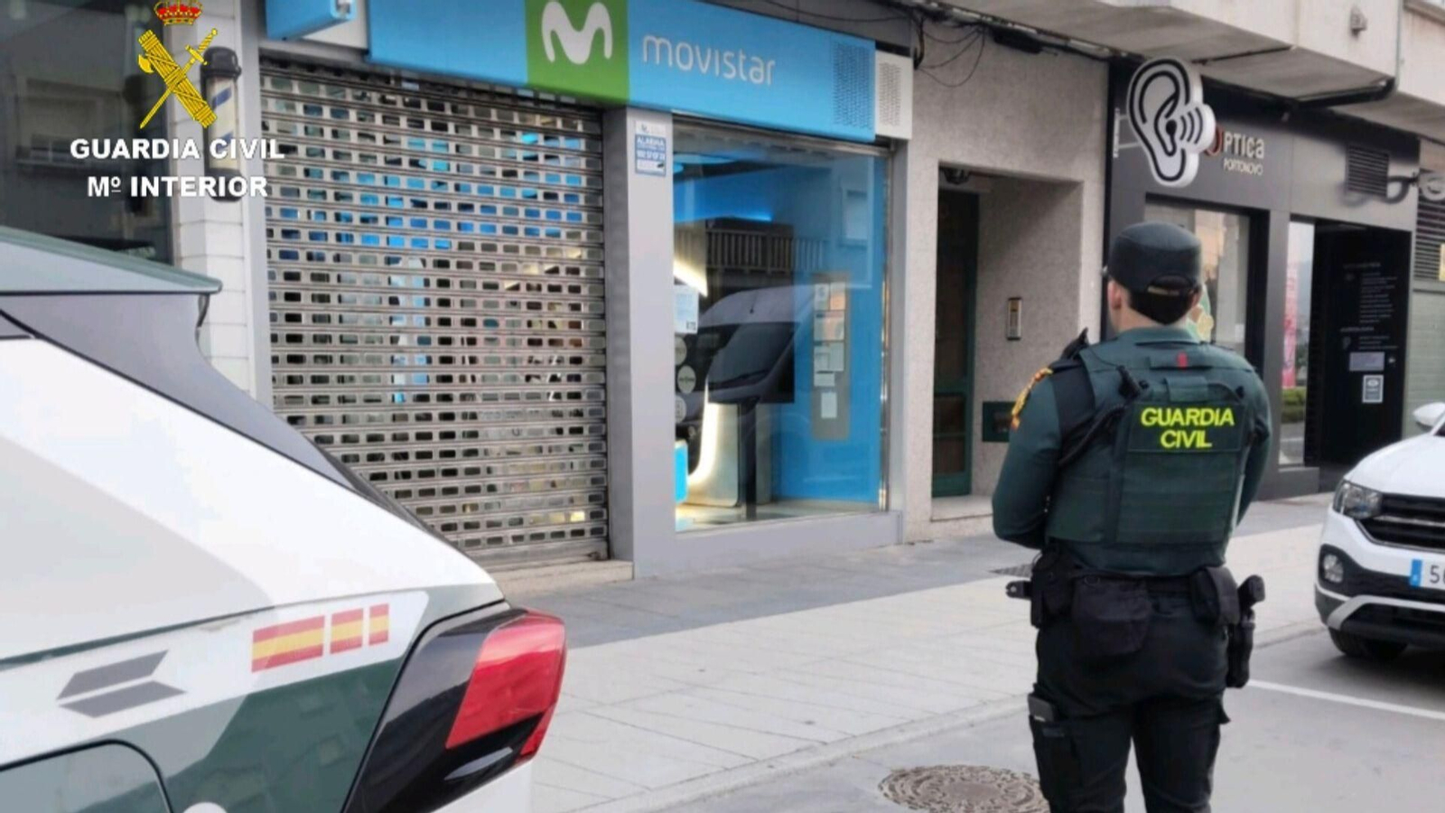 Establecimiento donde se produjo el robo de los móviles.