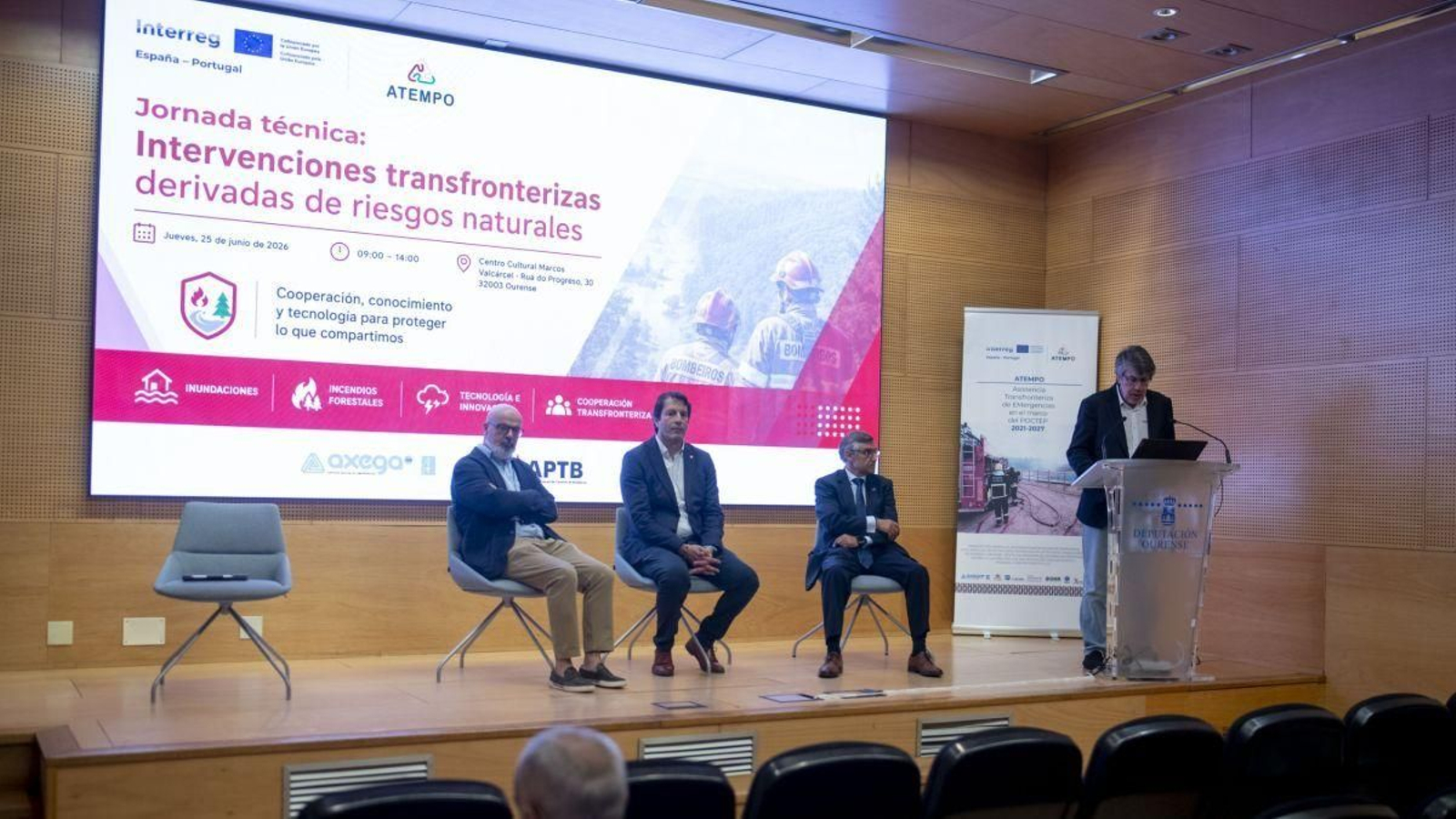 Momento de la inauguración de las jornadas.