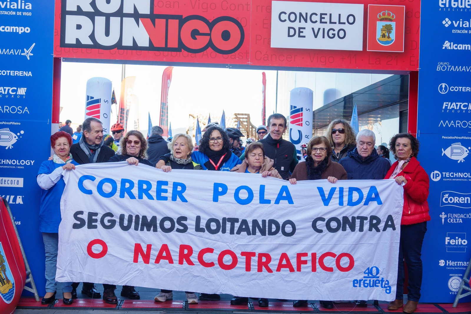Galería | La carrera popular Érguete e Corre de Vigo bate récord de participación