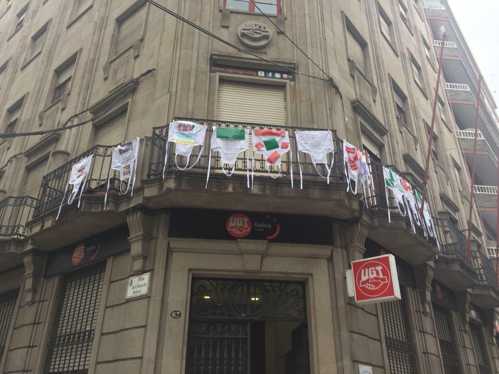 Huelga del 8M en Vigo