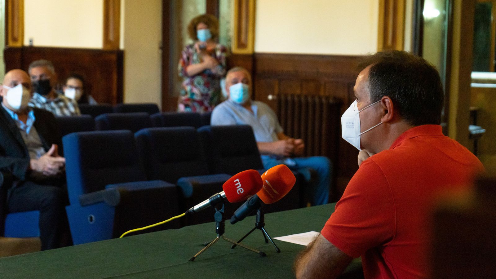 OURENSE 22/07/2021. La plataforma Procampus impulsa la firma de un manifiesto entre entidades políticas y sociales para reclamar la implementación de un máster de aeronautica propio en el campus de Ourense de la UVigo tras dos promociones del grado obligadas a continuar sus estudios en el exterior. Miguel García