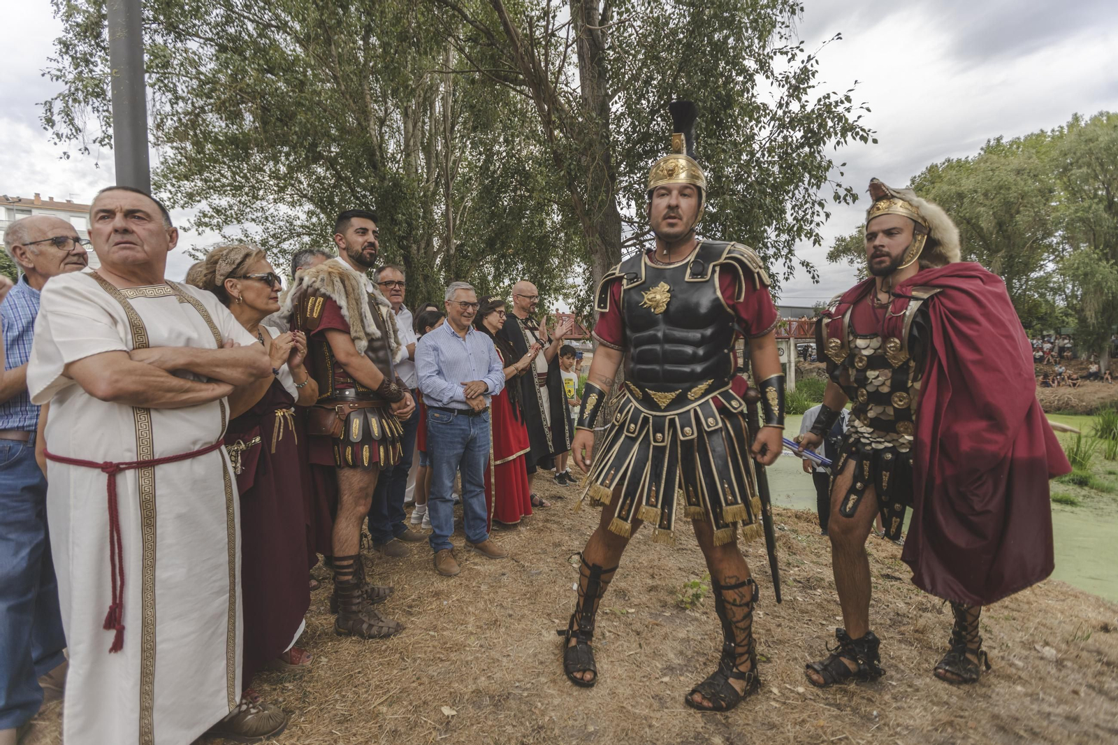 Galería | Los romanos cruzan el Lethes: Xinzo pone fin al Esquecemento, un evento con cifras récord