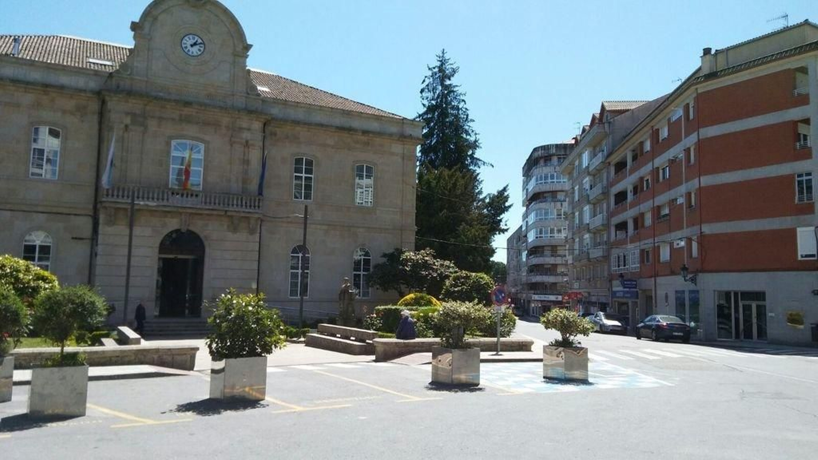 El consistorio del Concello de Ponteareas.
