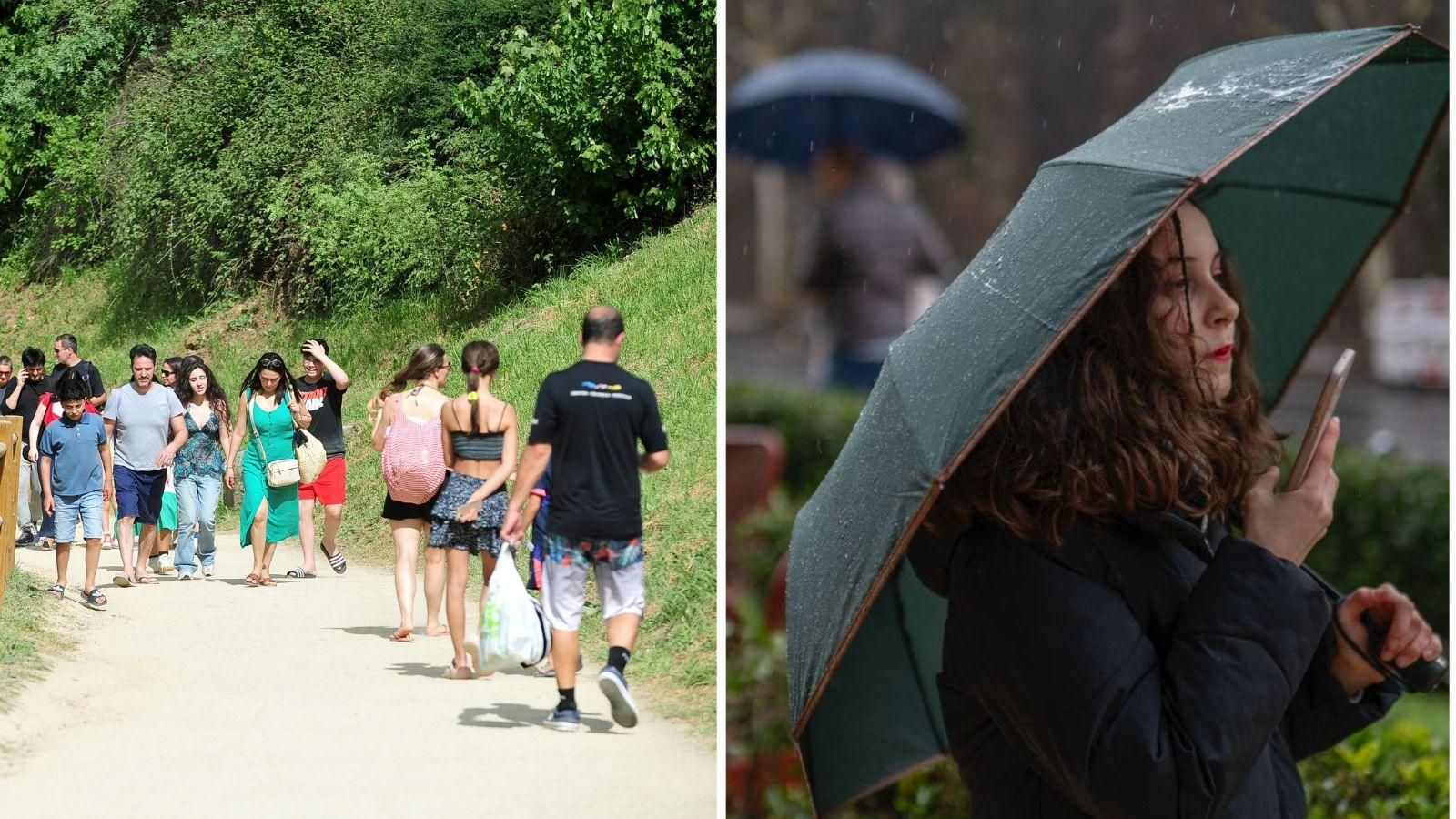 Ourense vive un fin de semana de descenso térmico extraordinario.