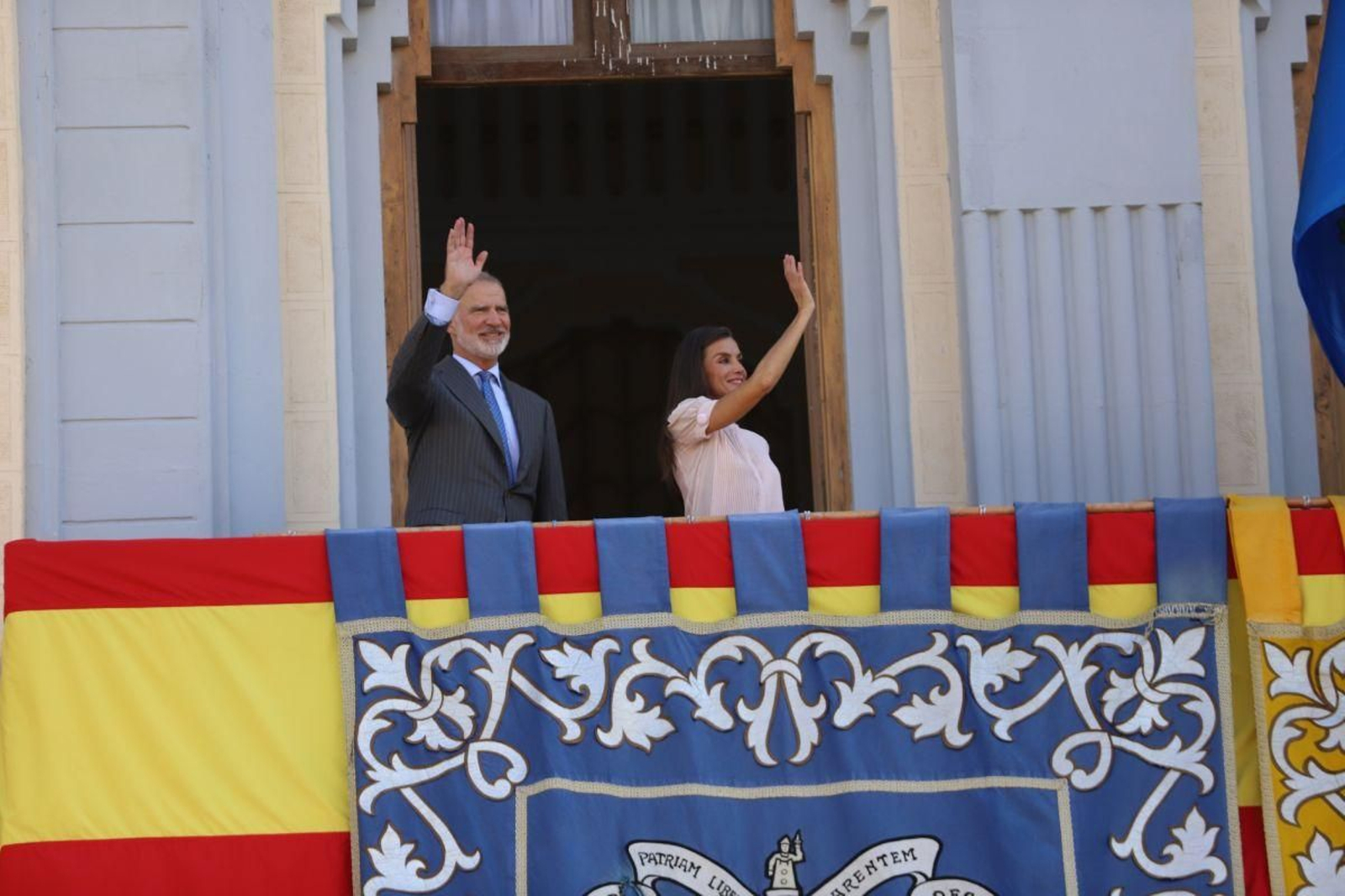 Los reyes, esta semana, en Melilla.