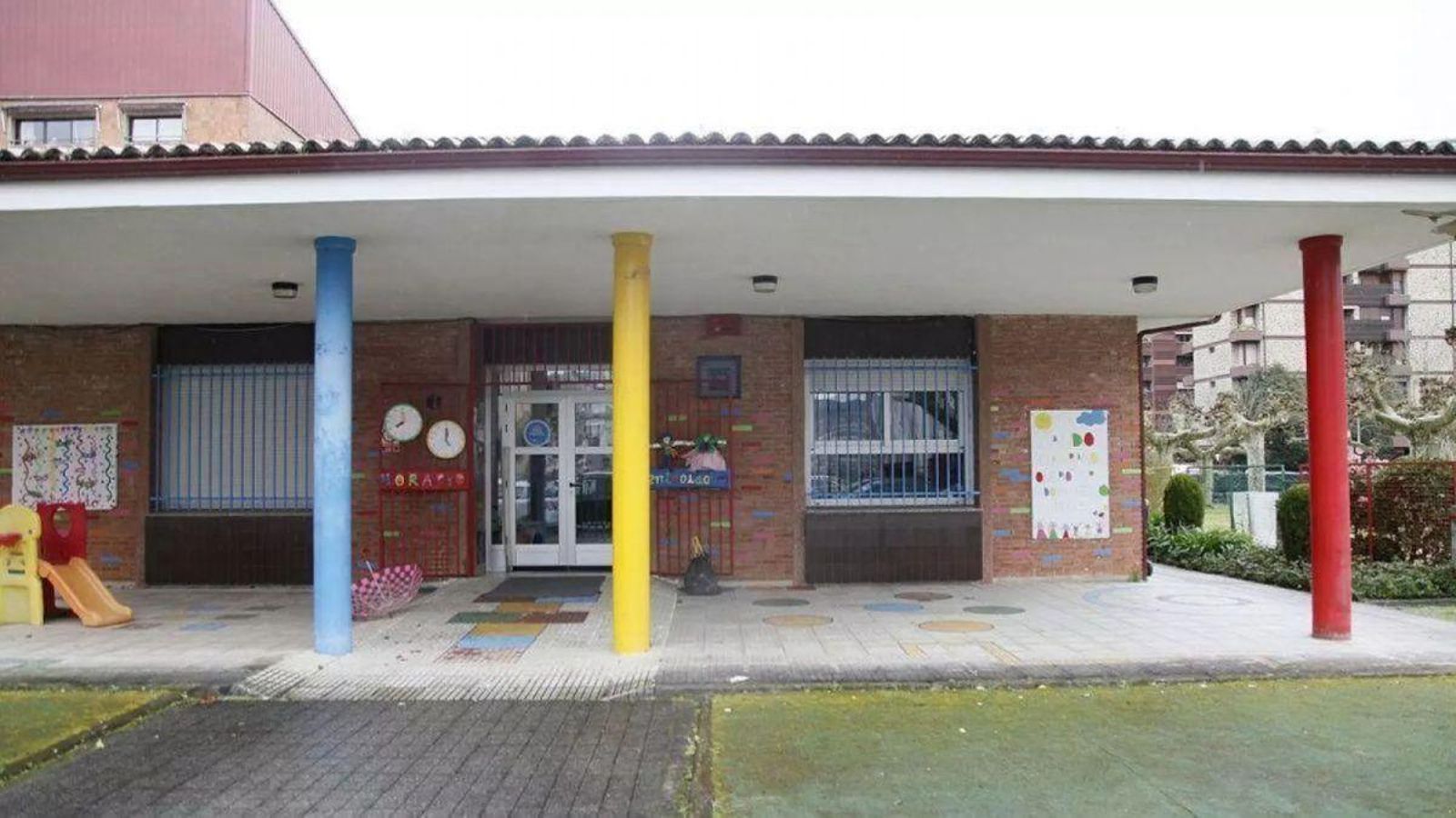 La escuela infantil A Casiña de As Lagoas.