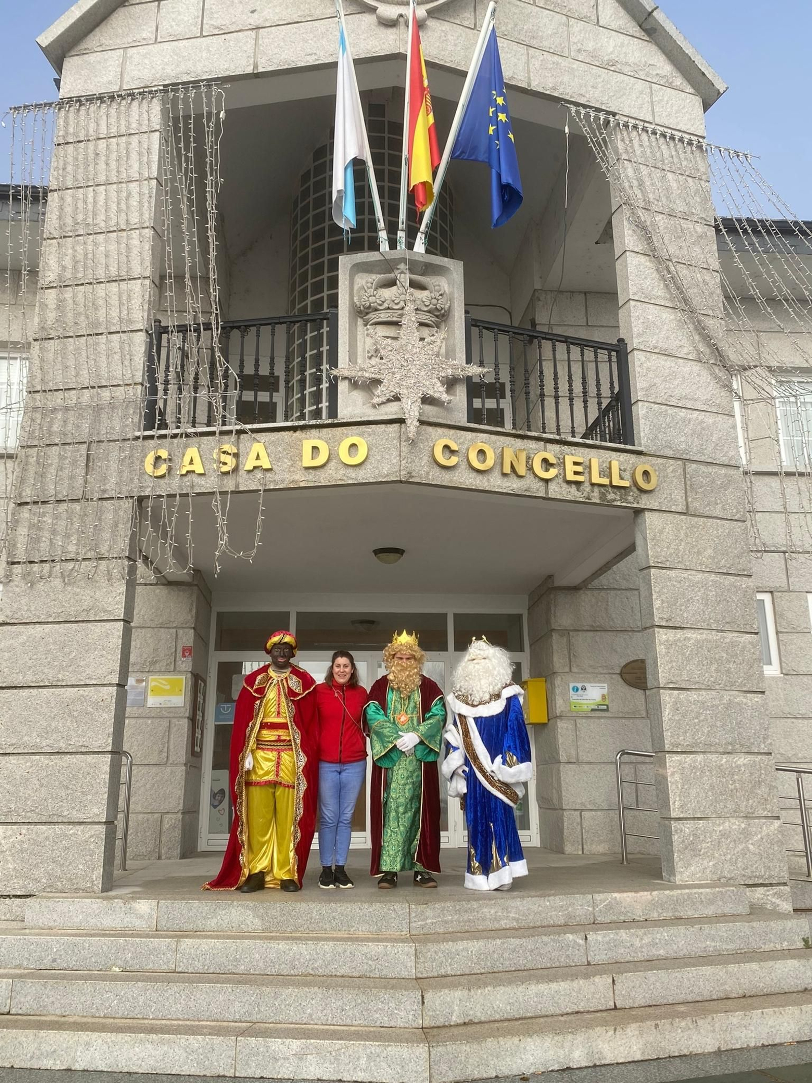 Reyes Magos en Vilariño de Conso.