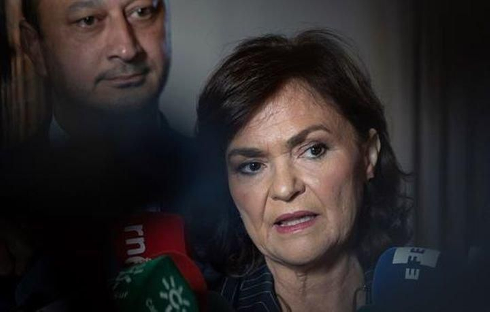 La vicepresidenta del Gobierno, Carmen Calvo.