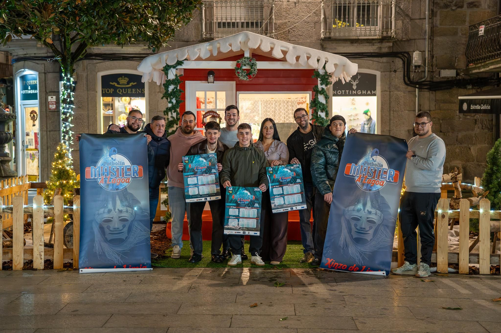 Cristina Campero e membros da AFAL.