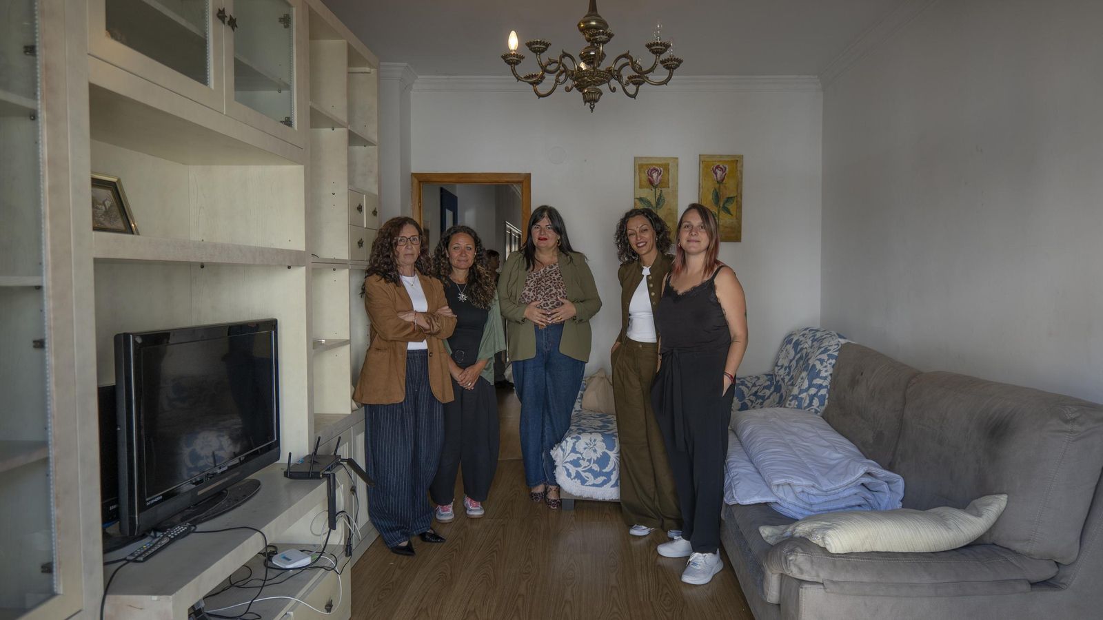 Montse Rodríguez, Ana Pardo, Patricia Torres, Pili Nogueira y Almudena Vázquez.