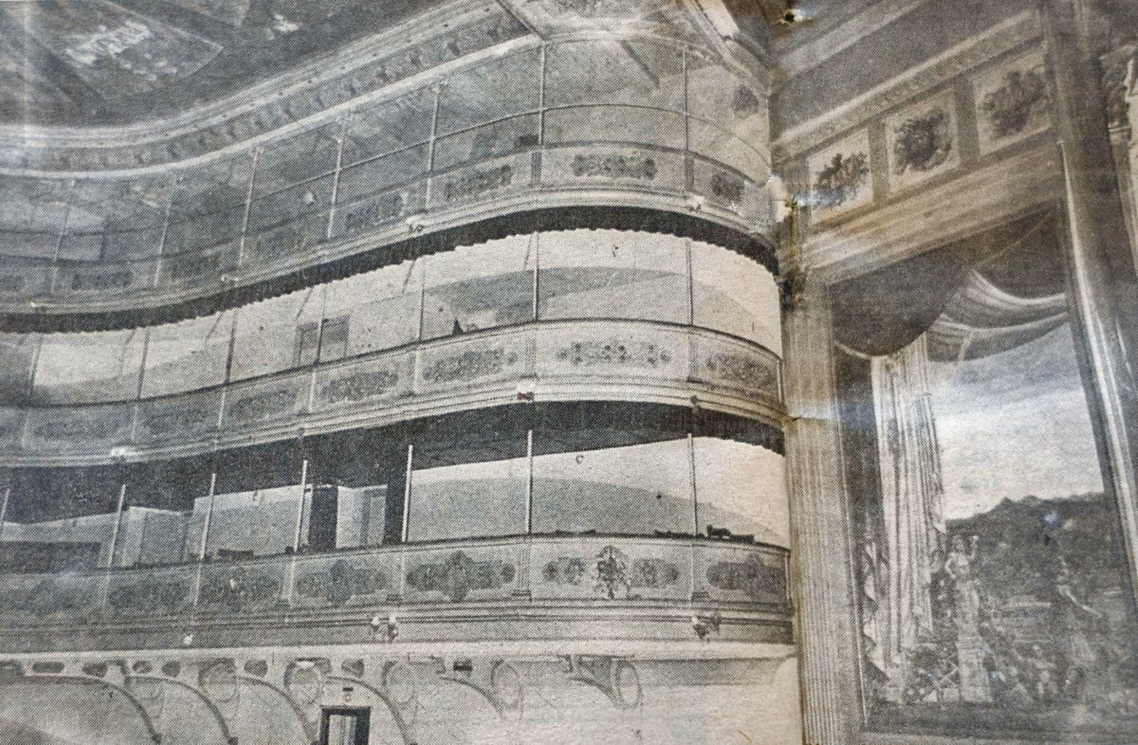 Interior del Teatro Principal.